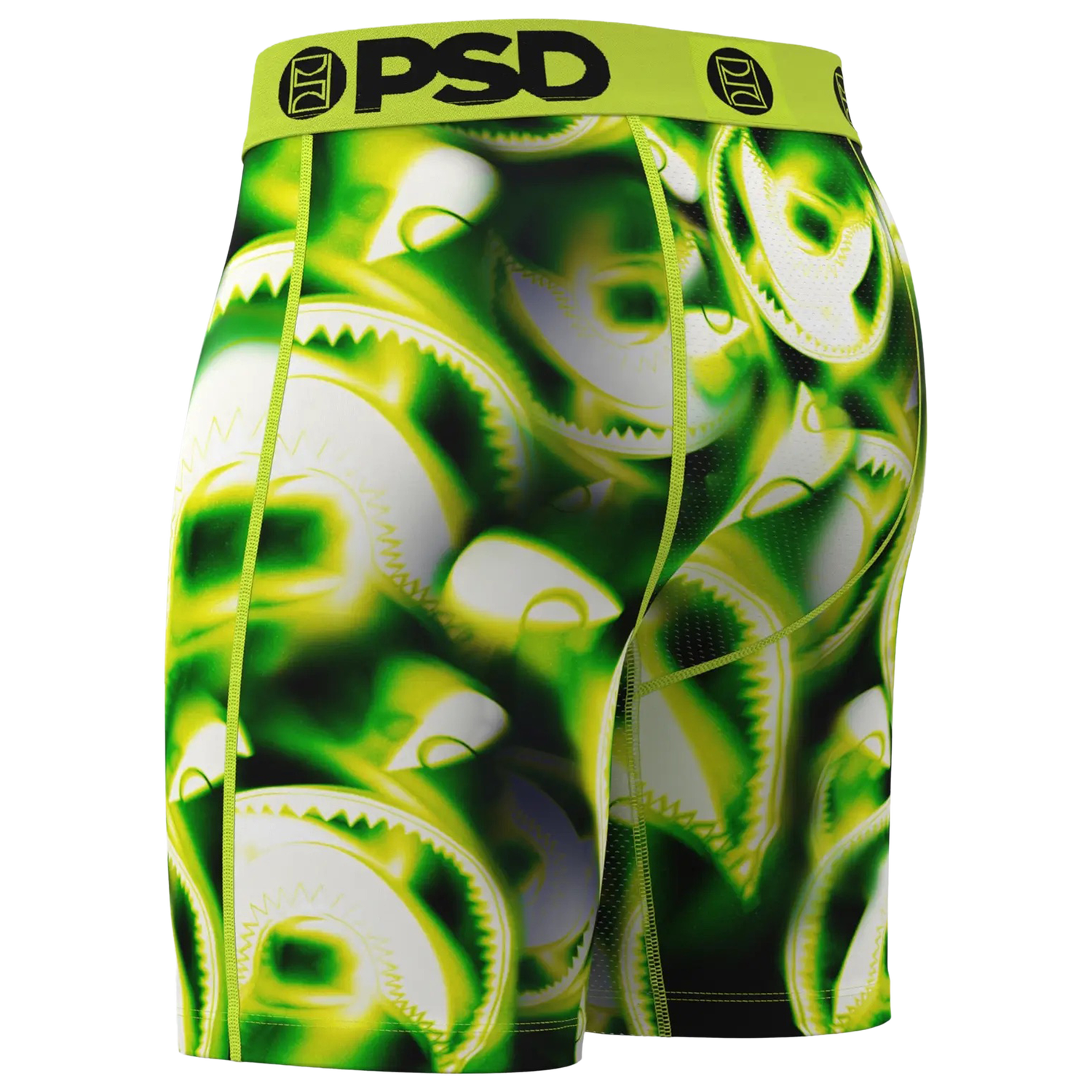 PSD Graphic Briefs - Men's - White/Green