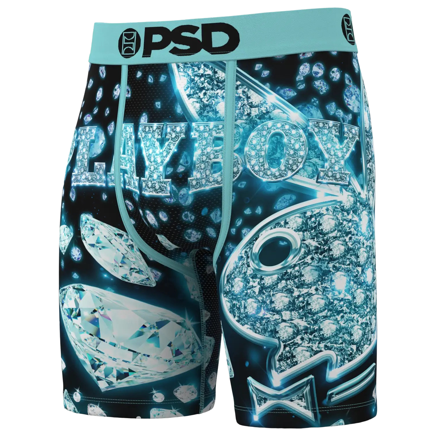PSD Graphic Briefs - Men's - Black/Blue