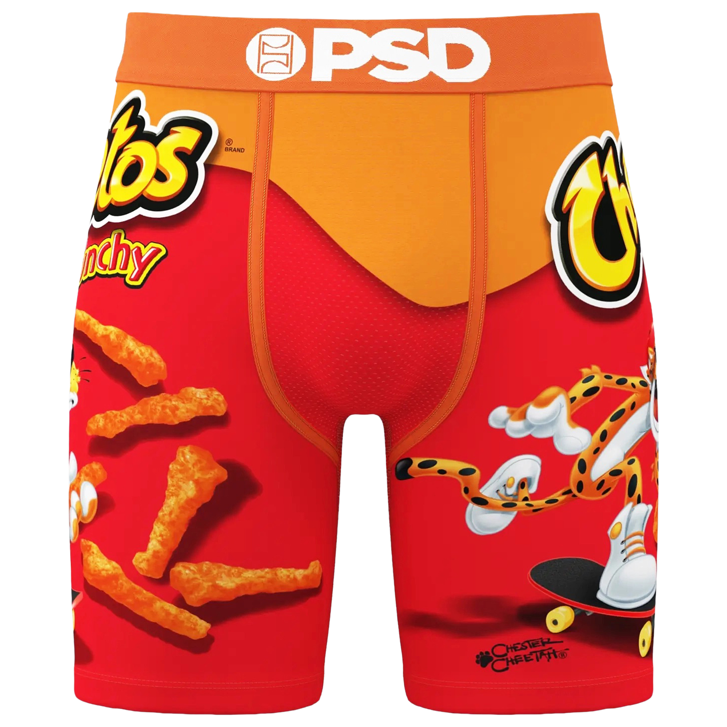PSD Graphic Briefs - Men's - Orange/Red