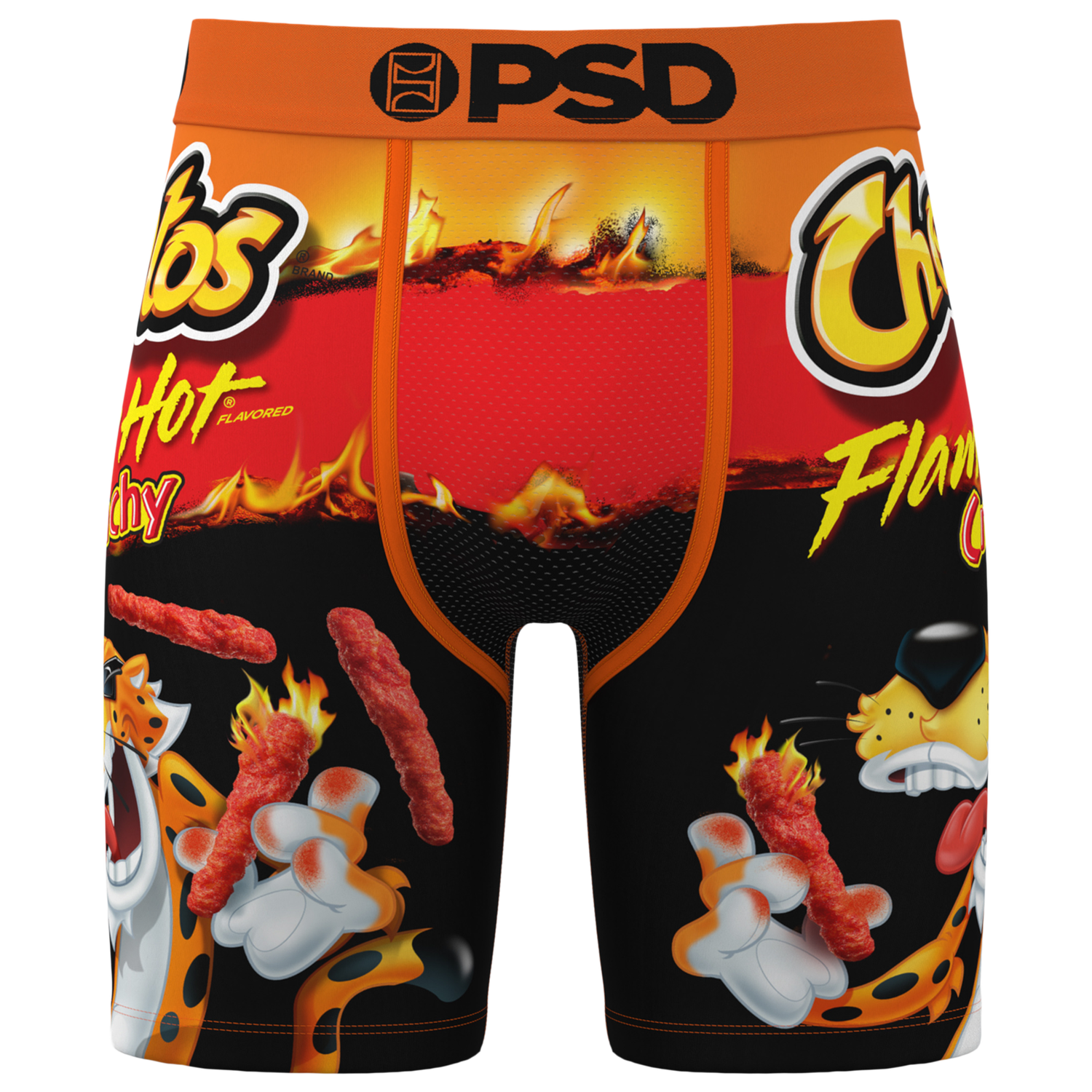 PSD Graphic Briefs - Men's - Orange/Black