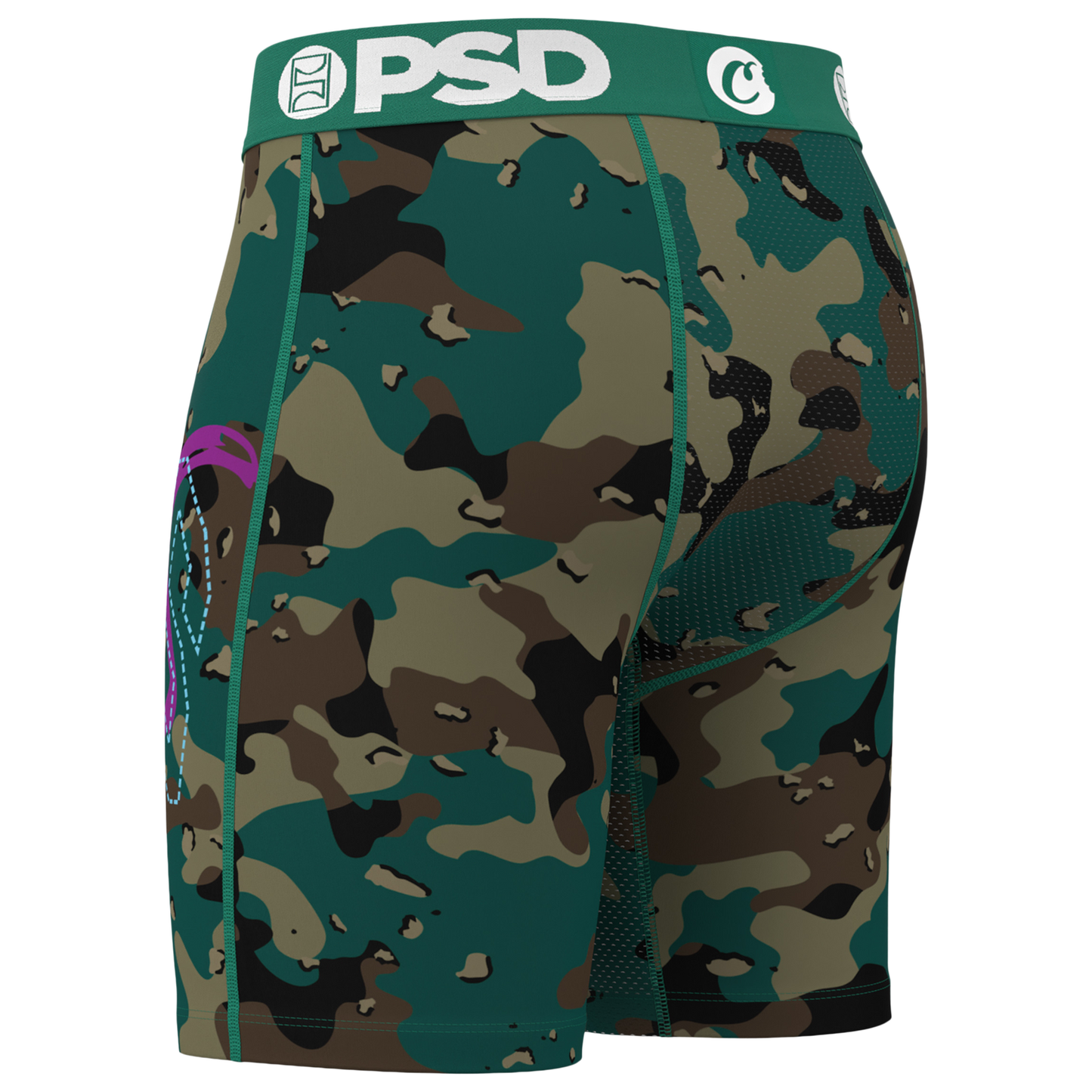 PSD Graphic Briefs - Men's - Brown/Brown