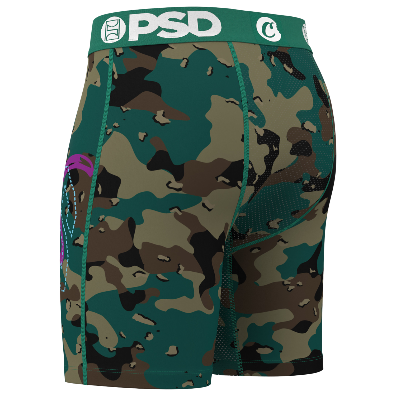 PSD Graphic Briefs - Men's - Brown/Brown