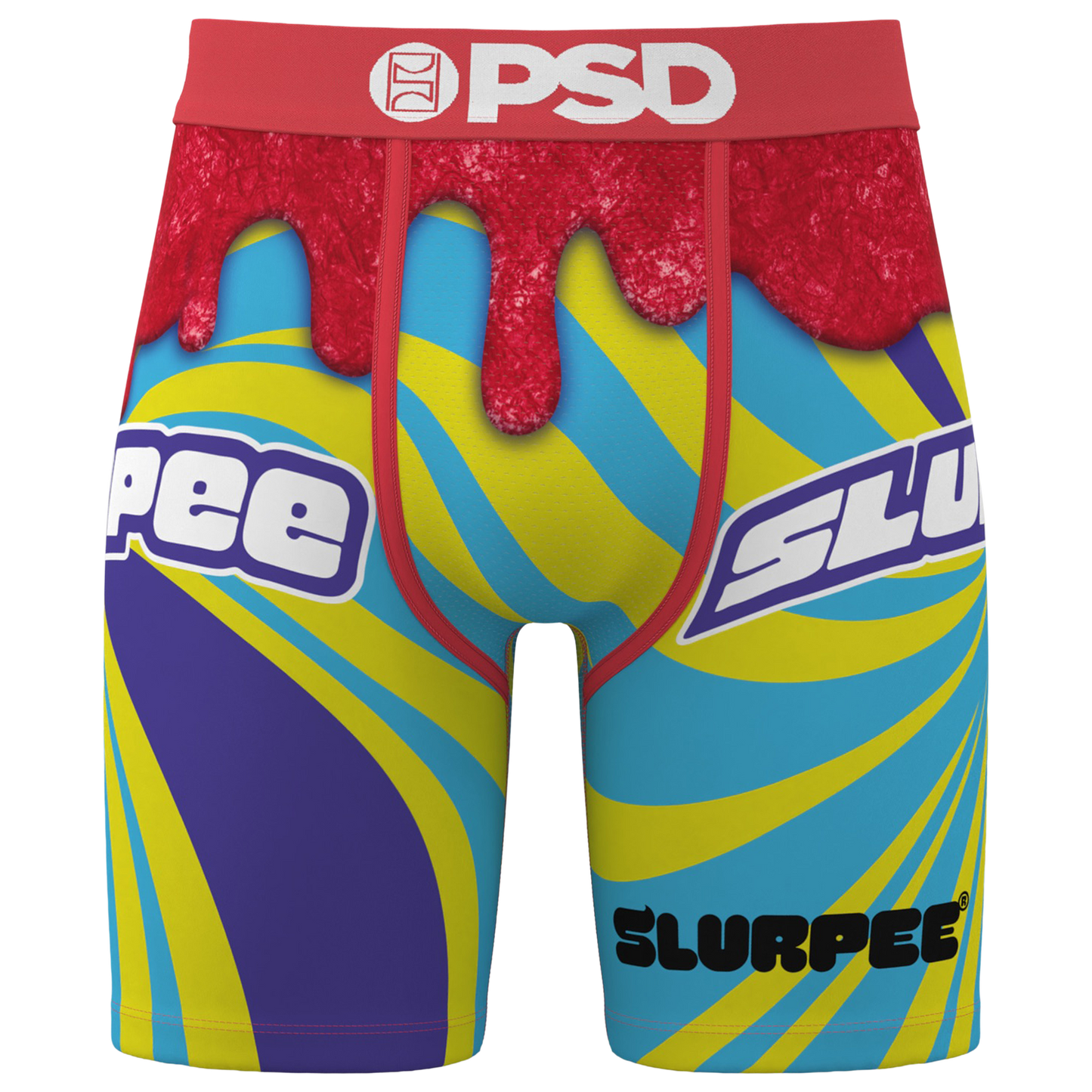 PSD Graphic Briefs - Men's - Red/Yellow