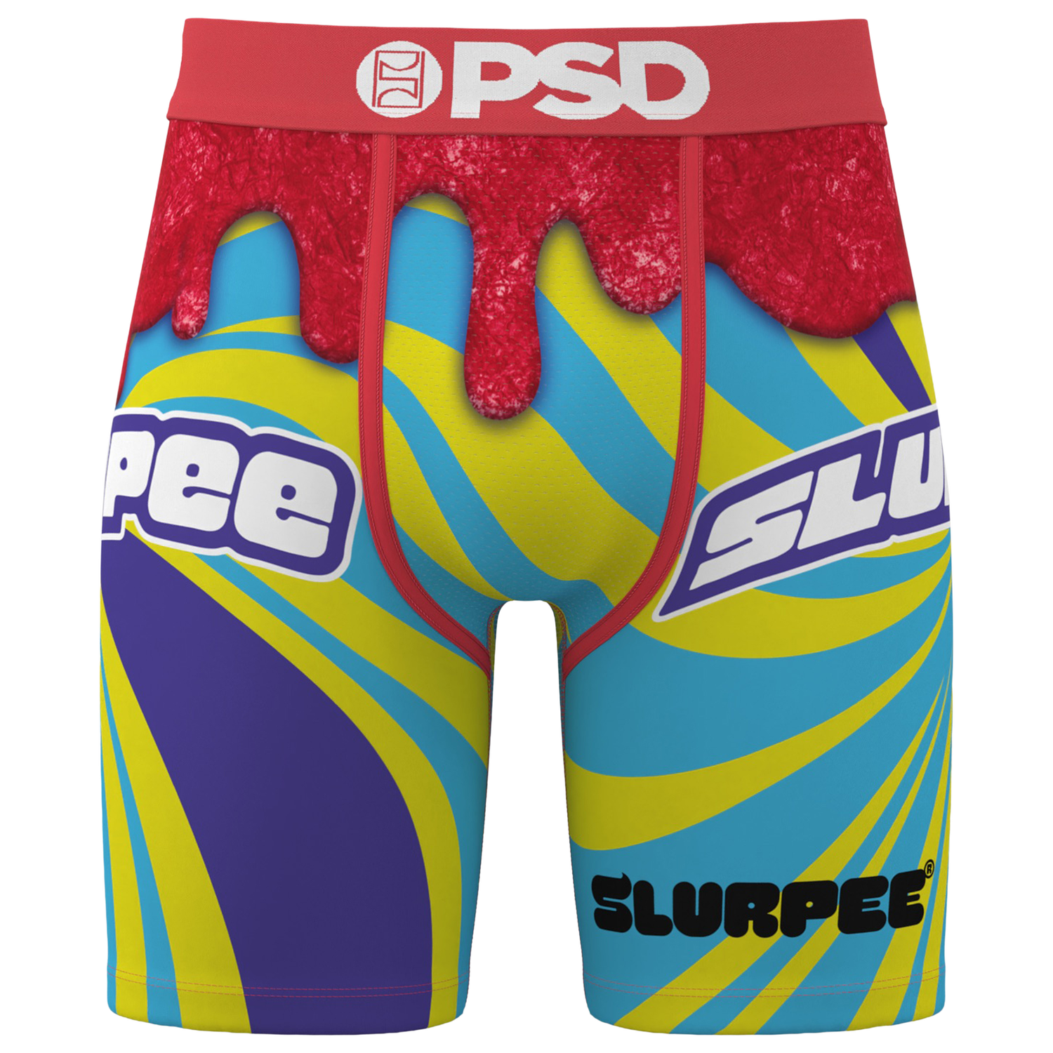 PSD Graphic Briefs - Men's - Red/Yellow
