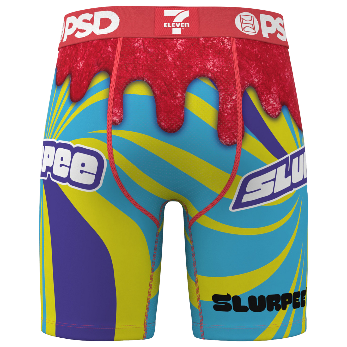 PSD Graphic Briefs - Men's - Red/Yellow