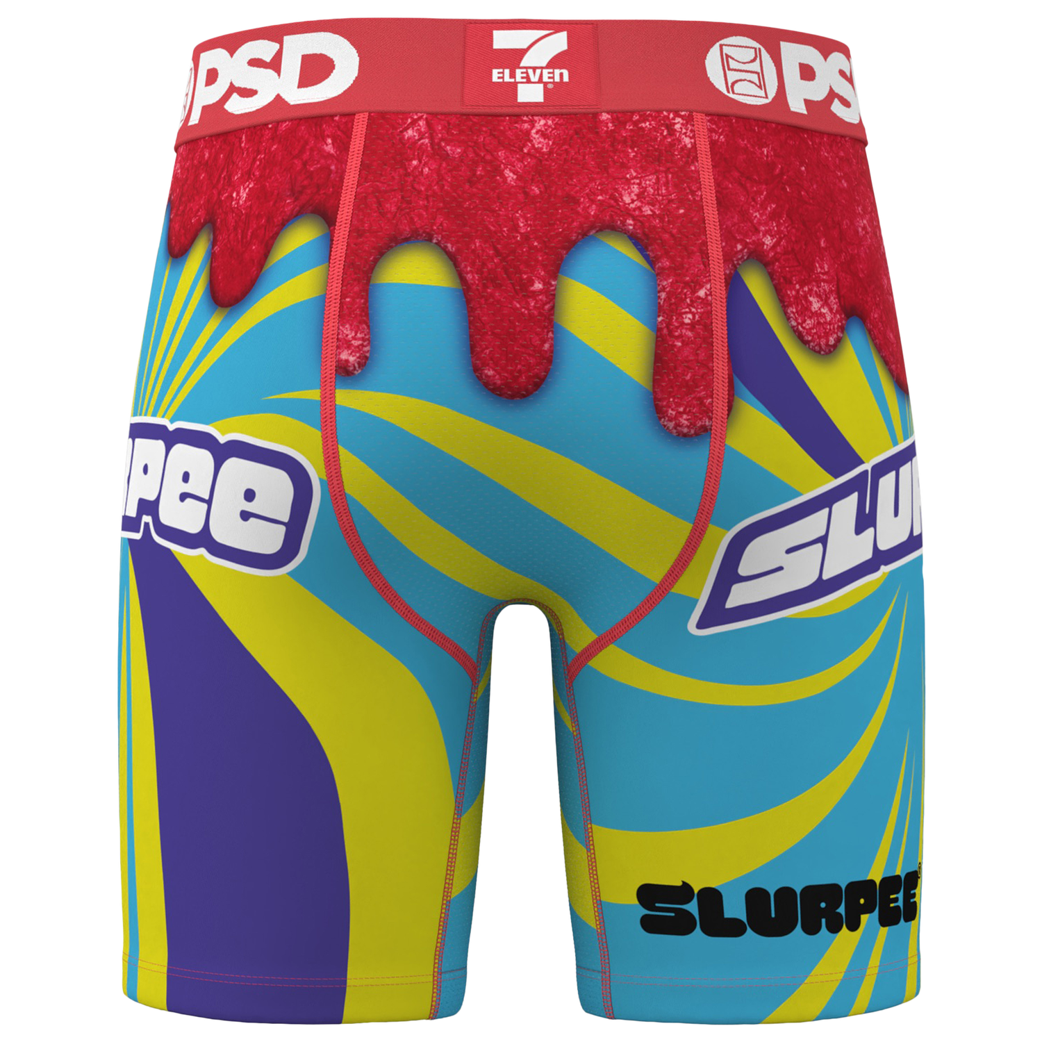 PSD Graphic Briefs - Men's - Red/Yellow