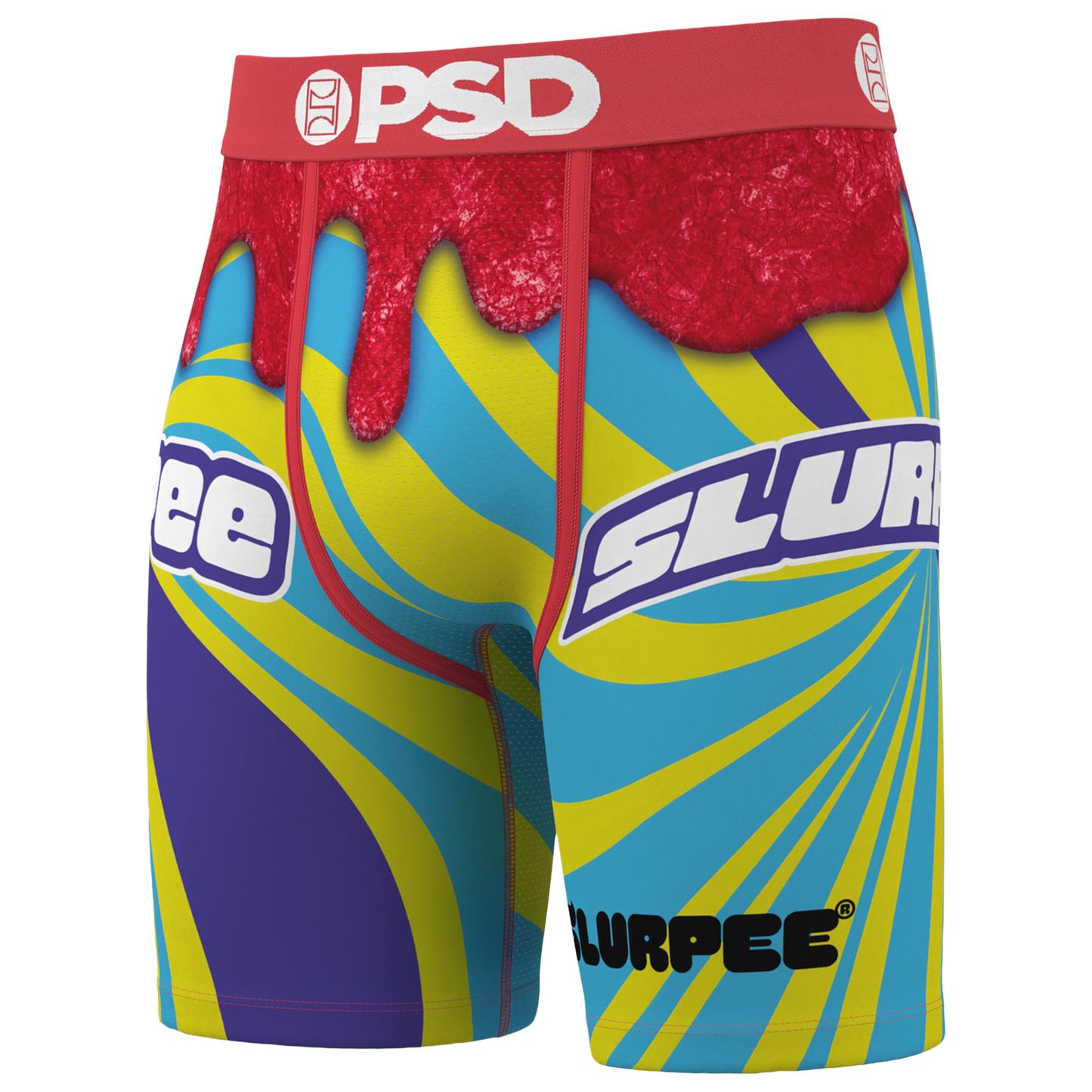 PSD Graphic Briefs - Men's - Red/Yellow