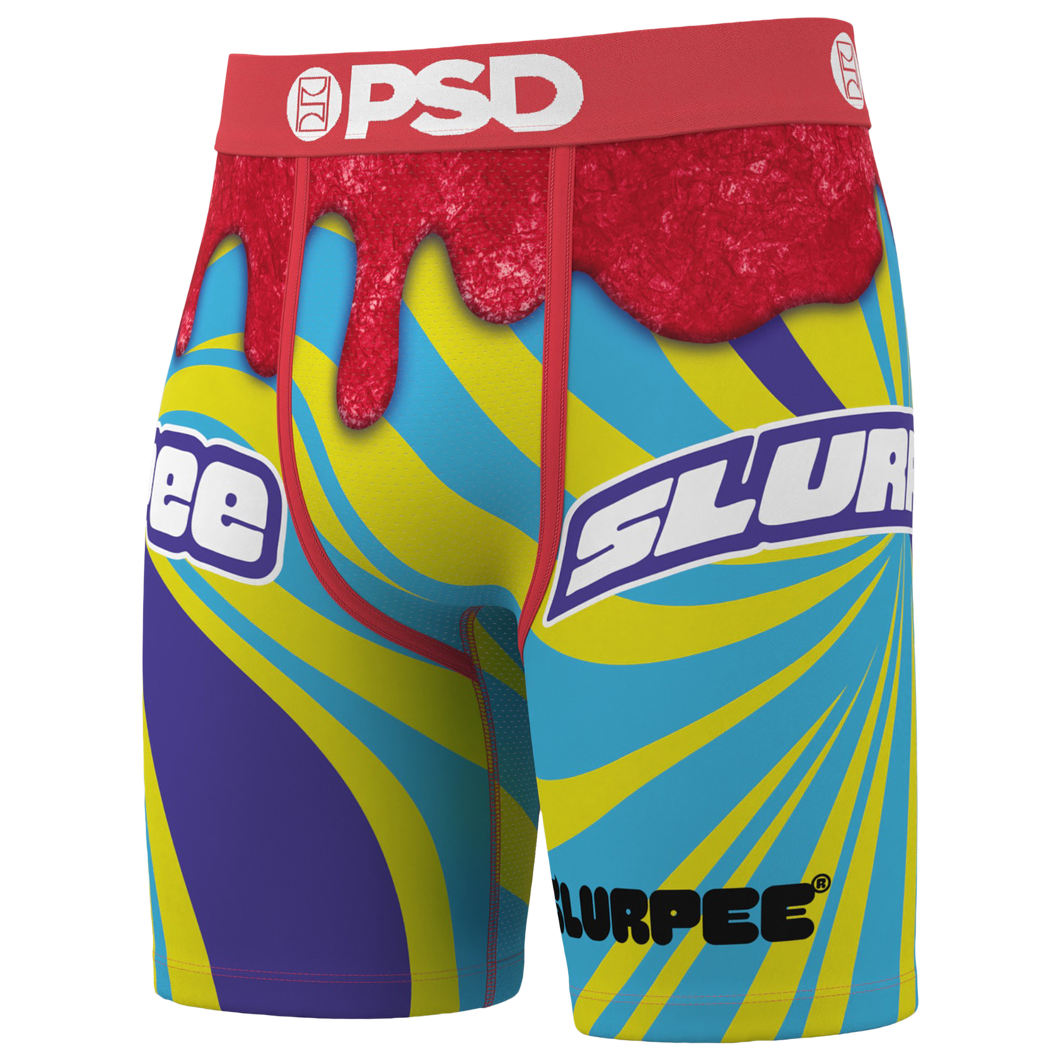 PSD Graphic Briefs - Men's - Red/Yellow