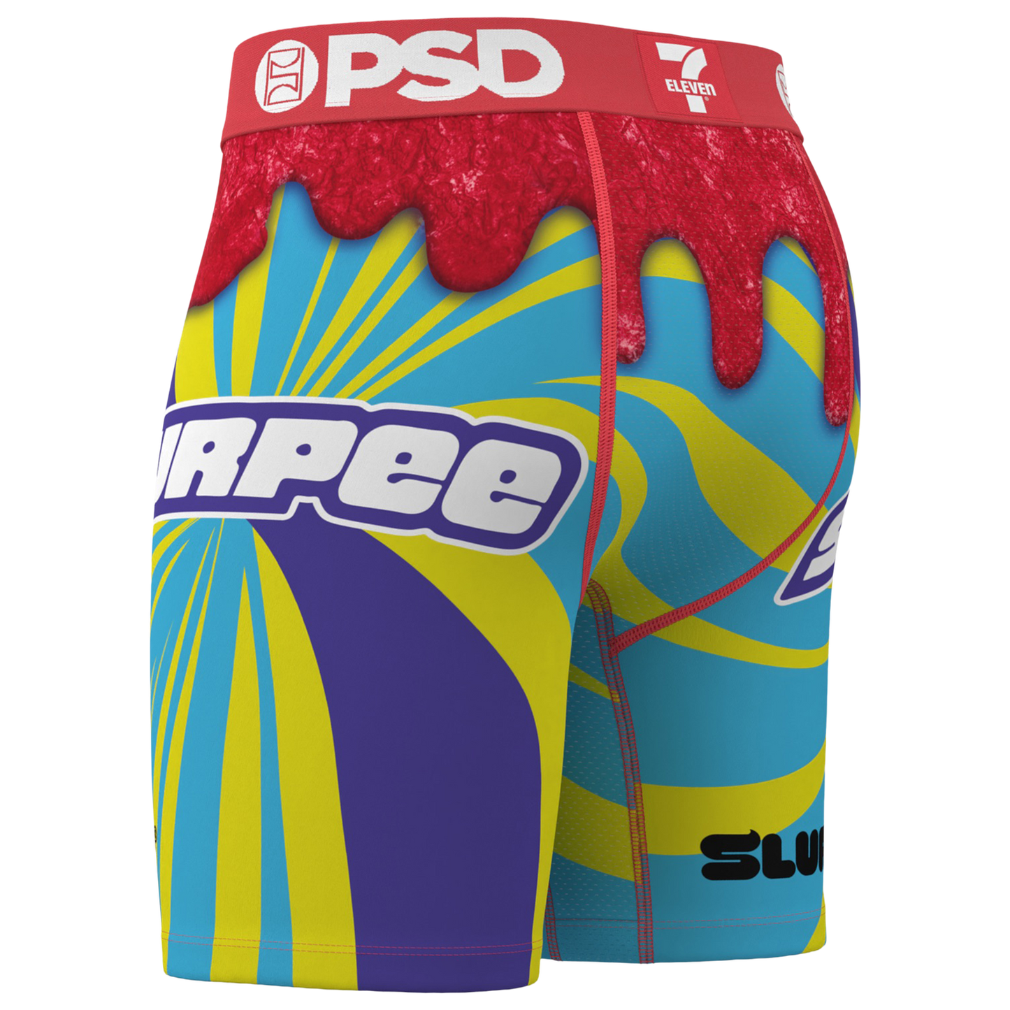 PSD Graphic Briefs - Men's - Red/Yellow