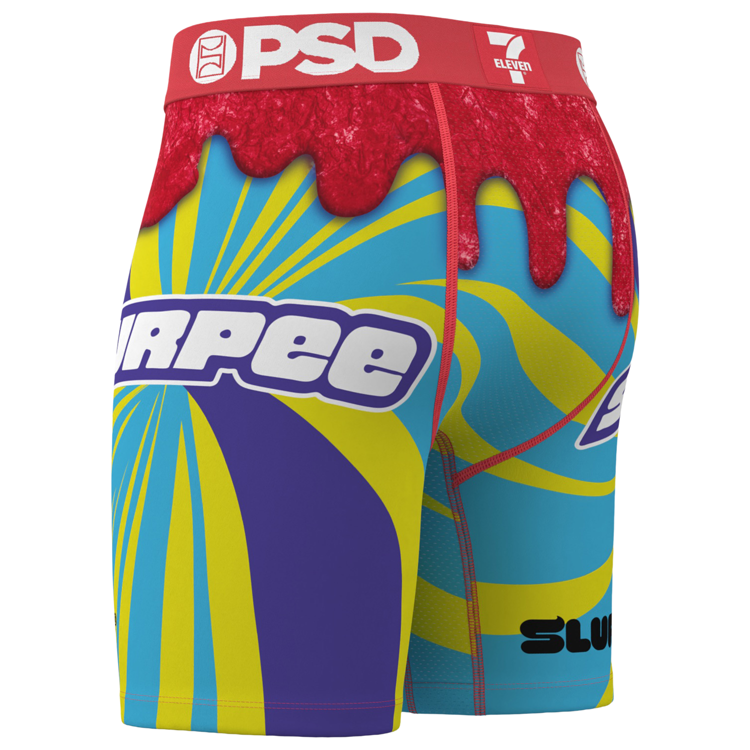 PSD Graphic Briefs - Men's - Red/Yellow
