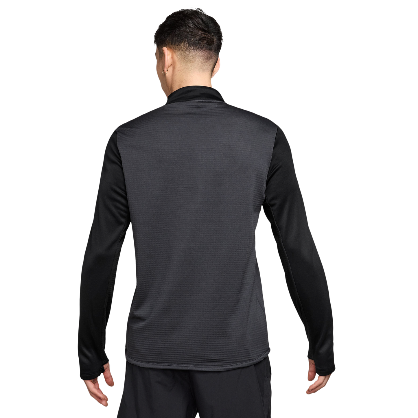 Nike Therma Fit Winterized Pacer Half Zip - Men's - Black/Gray