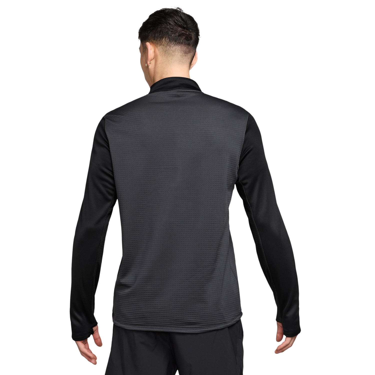 Nike Therma Fit Winterized Pacer Half Zip - Men's - Black/Gray