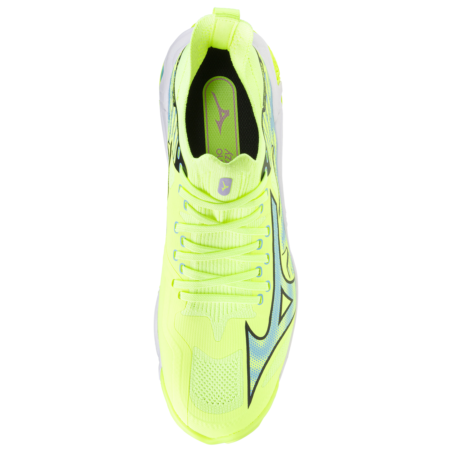 Mizuno Wave Lightning NEO 3 - Men's - Misty Blue/Neo Lime