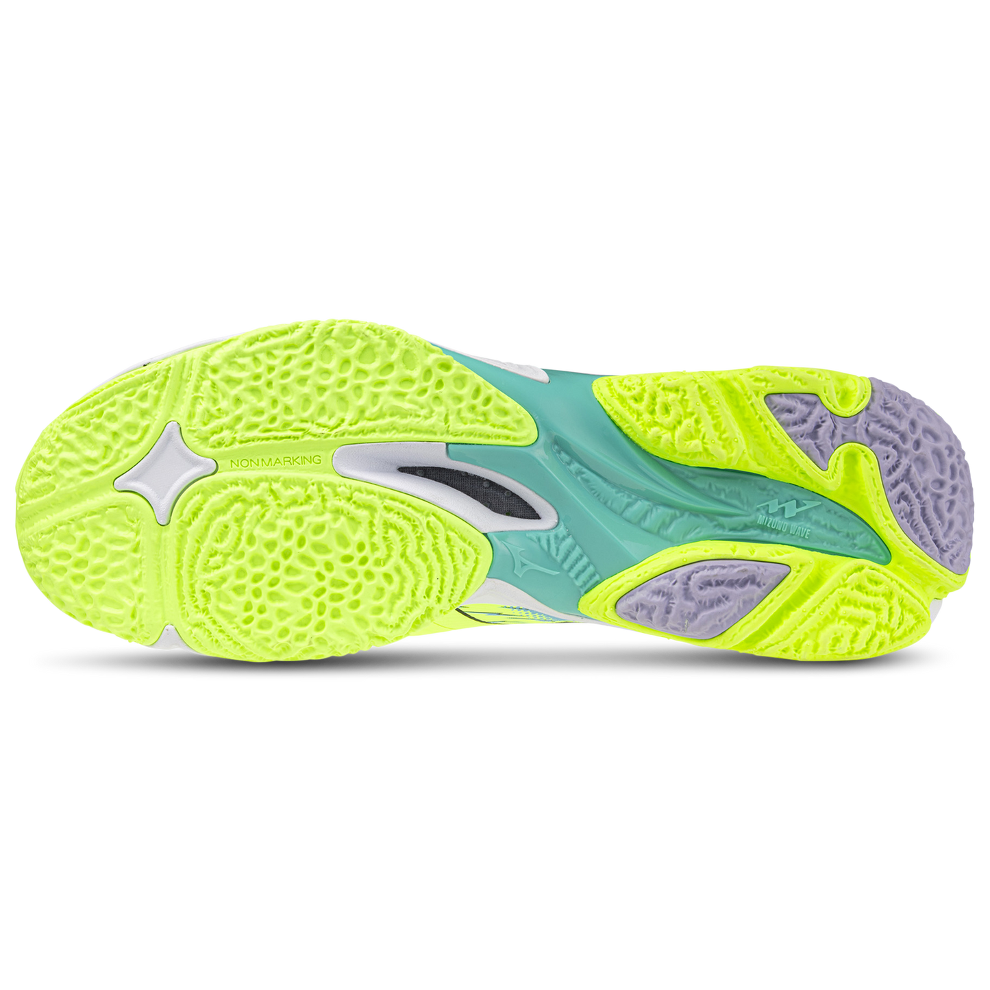 Mizuno Wave Lightning NEO 3 - Men's - Misty Blue/Neo Lime
