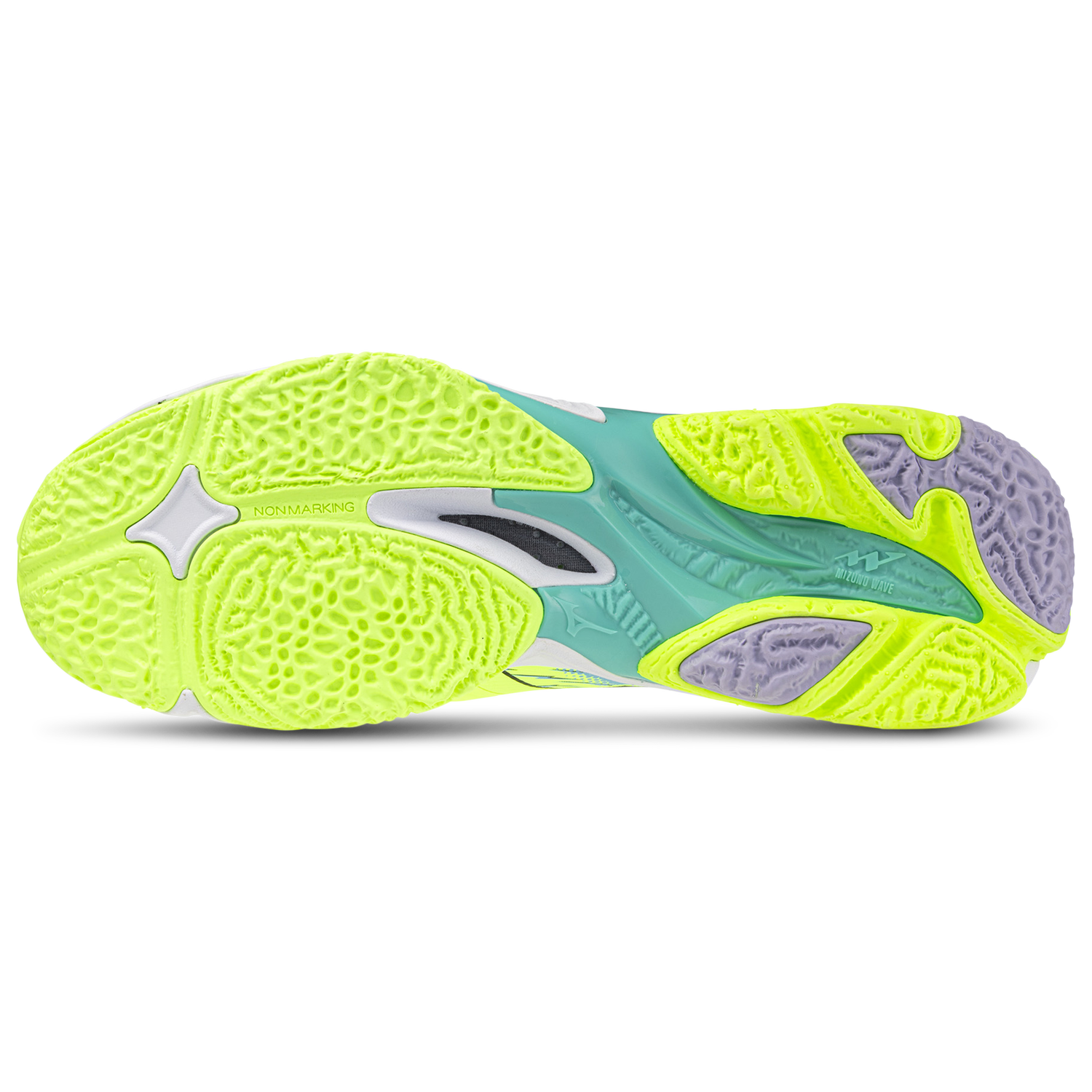 Mizuno Wave Lightning NEO 3 - Men's - Misty Blue/Neo Lime