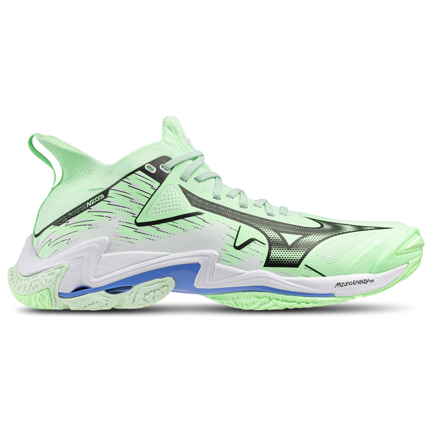 Mizuno Wave Lightning NEO 3 - Men's - Neo Mint/White