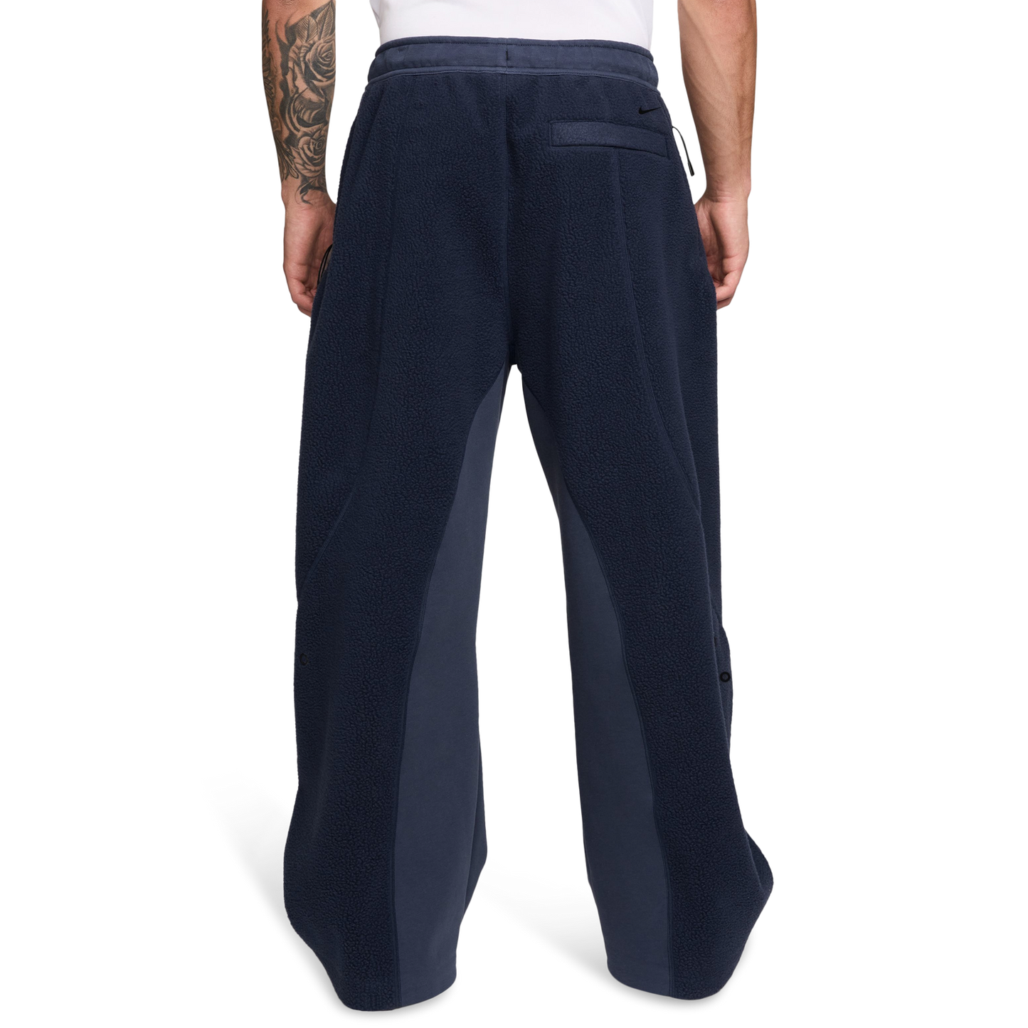 Nike Tech Windwall Open Hem Pants - Men's - Blue/Navy