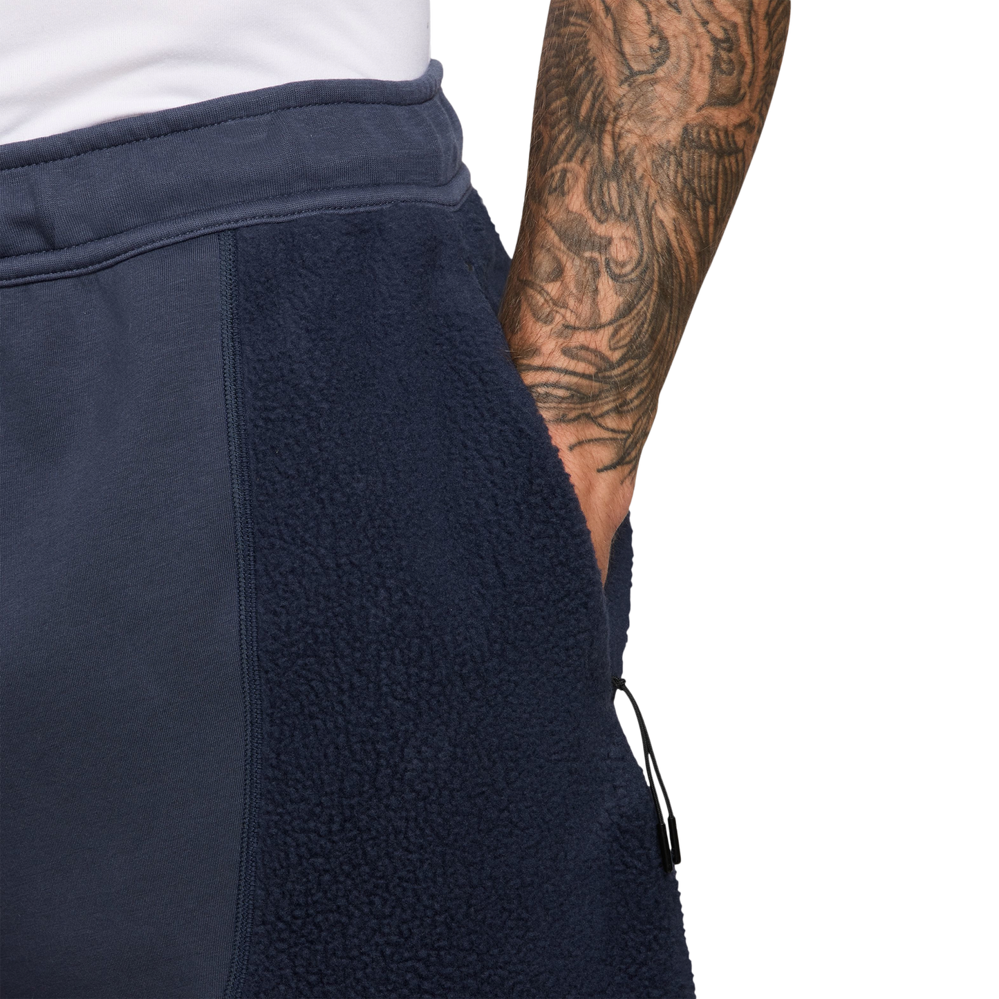 Nike Tech Windwall Open Hem Pants - Men's - Blue/Navy
