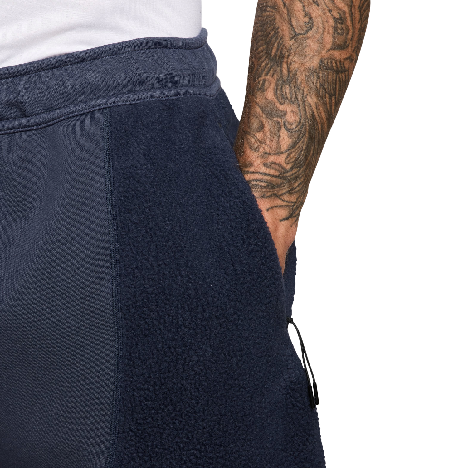 Nike Tech Windwall Open Hem Pants - Men's - Blue/Navy