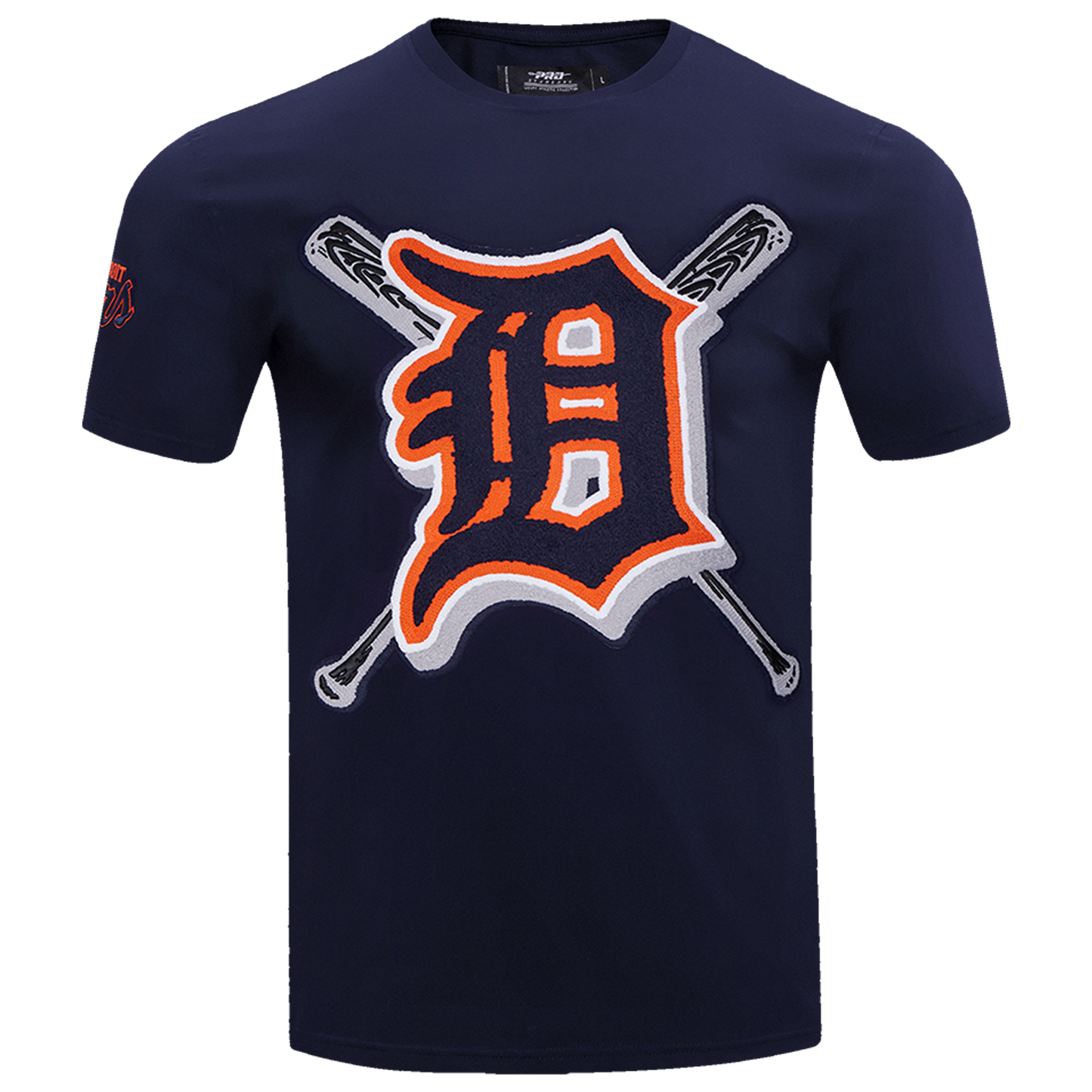 Pro Standard TIGERS MASH UP SJ TEE - Men's - Midnight Navy