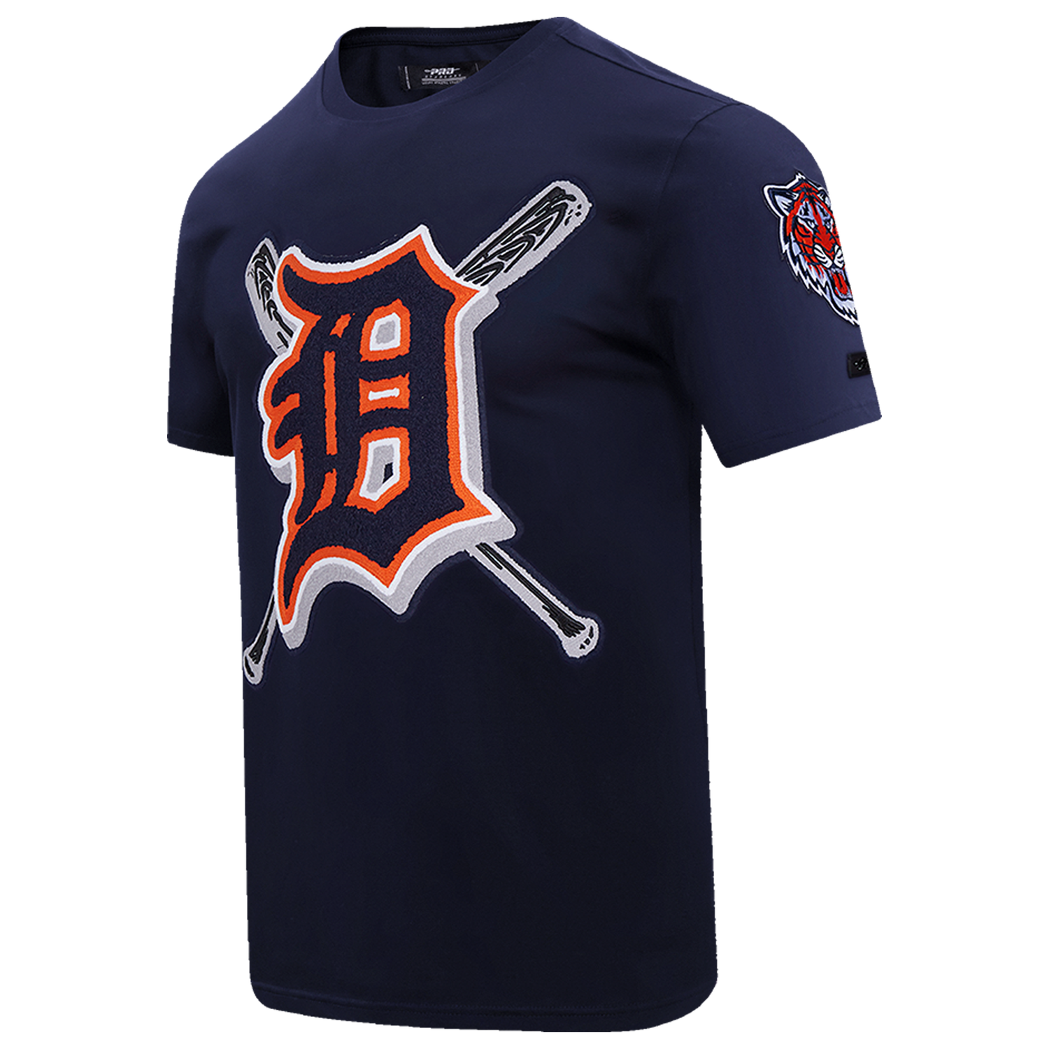Pro Standard TIGERS MASH UP SJ TEE - Men's - Midnight Navy
