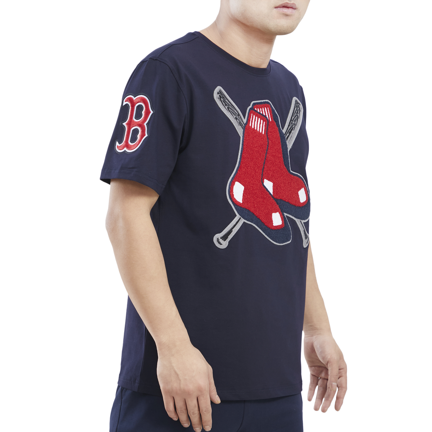 Pro Standard RED SOX MASH UP SJ TEE - Men's - Midnight Navy