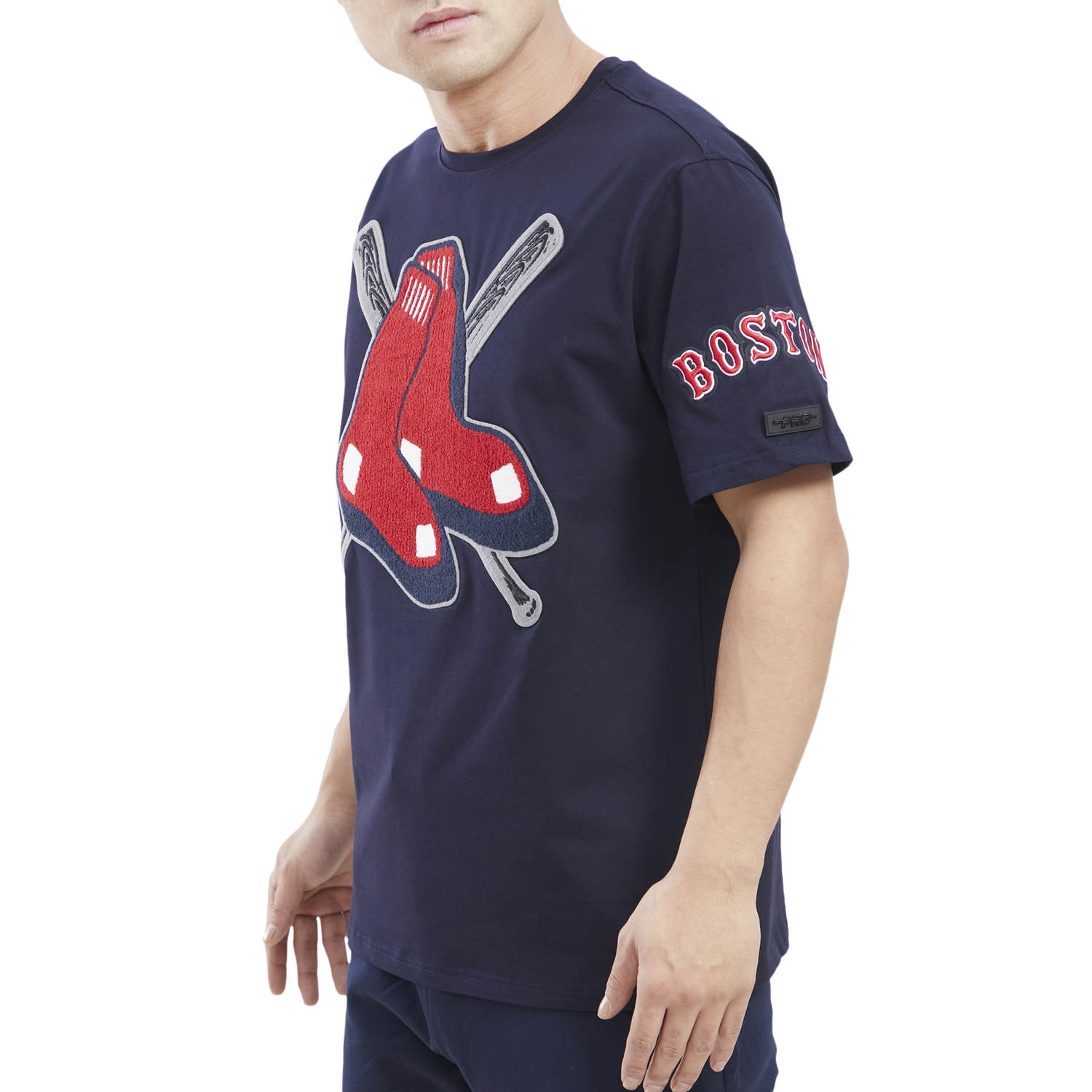 Pro Standard RED SOX MASH UP SJ TEE - Men's - Midnight Navy