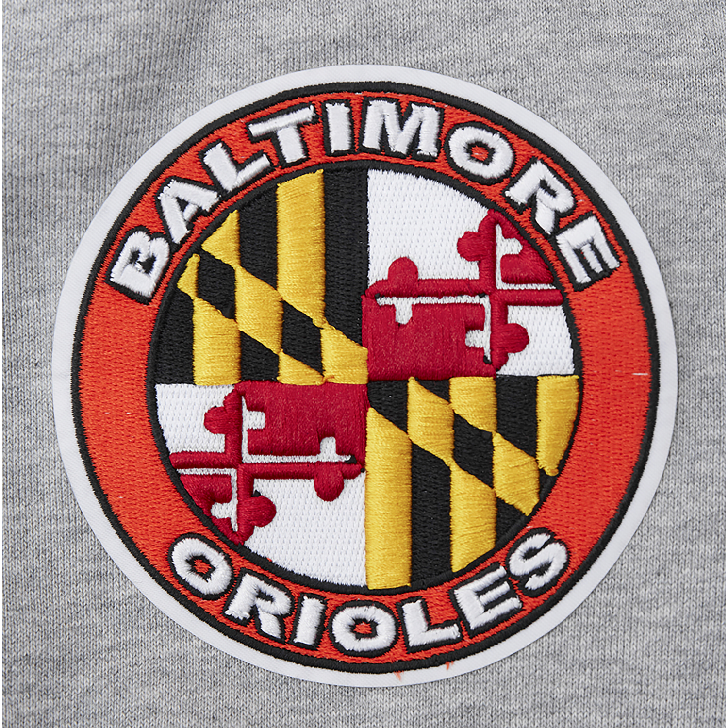 Pro Standard ORIOLES OLD ENGLISH FLC PO HOODIE - Men's - Heather Grey