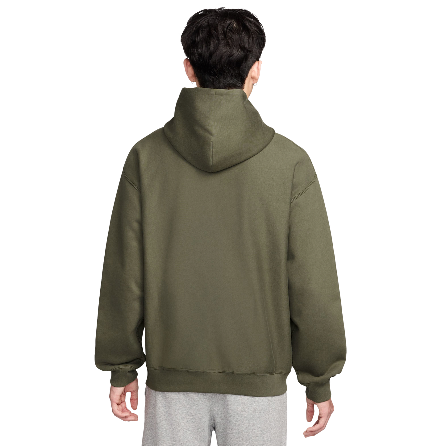 Nike NL Solo Swoosh Pullover Hood Gfx - Men's - Tan/Olive