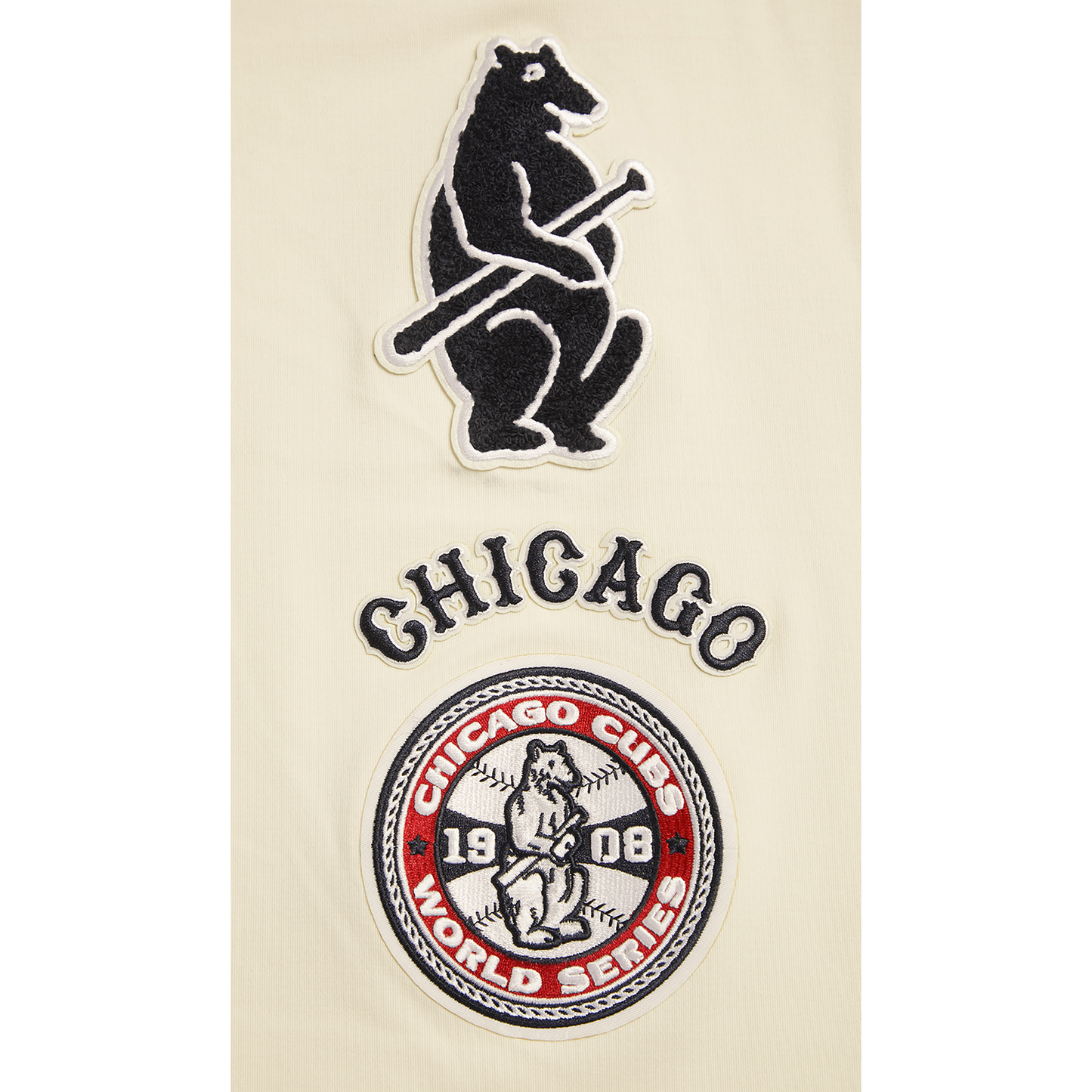 Pro Standard CUBS RETRO CLASSIC DK TEE - Men's - Eggshell/Midnight Navy