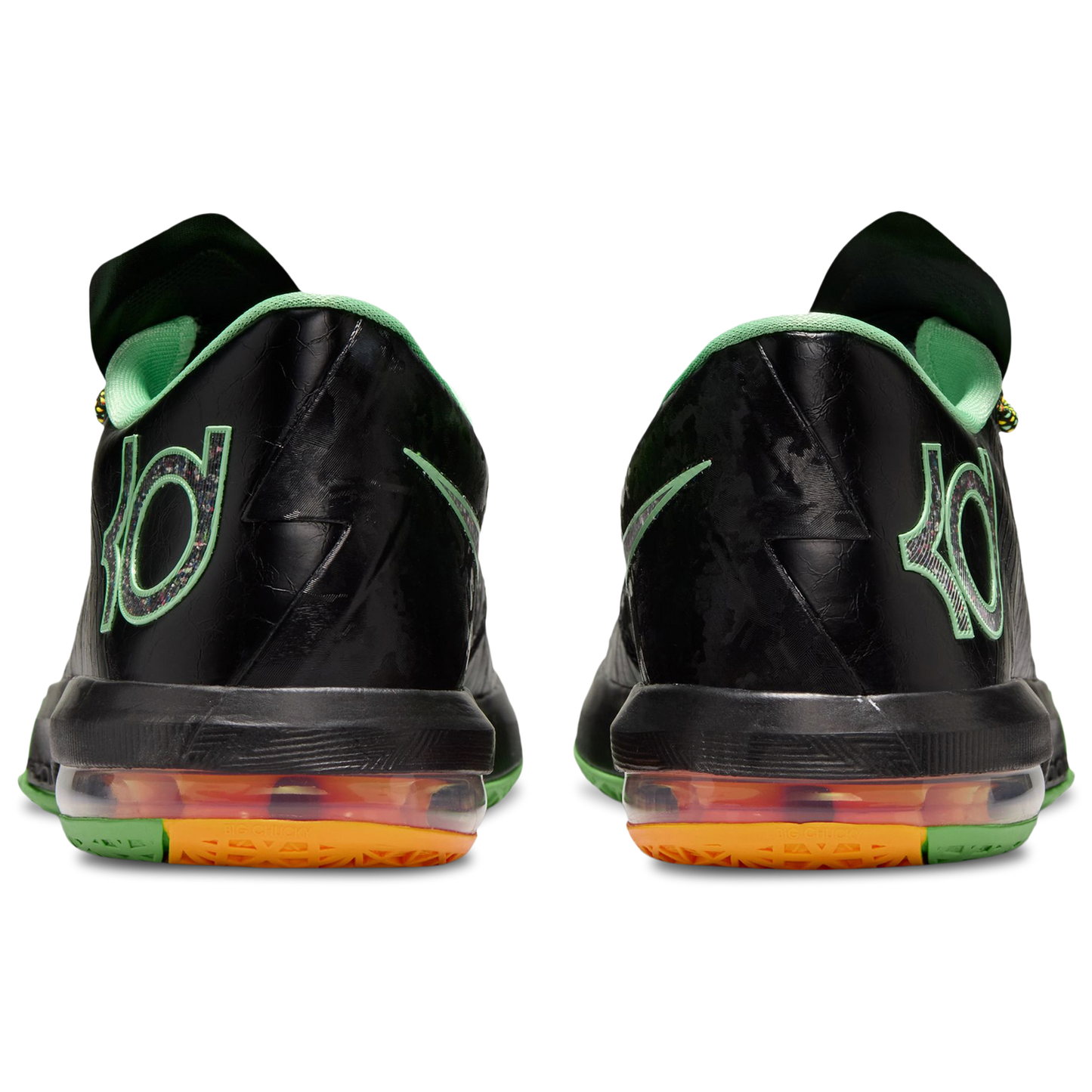 Nike KD VI - Men's - Black/Multi/Lucid Green