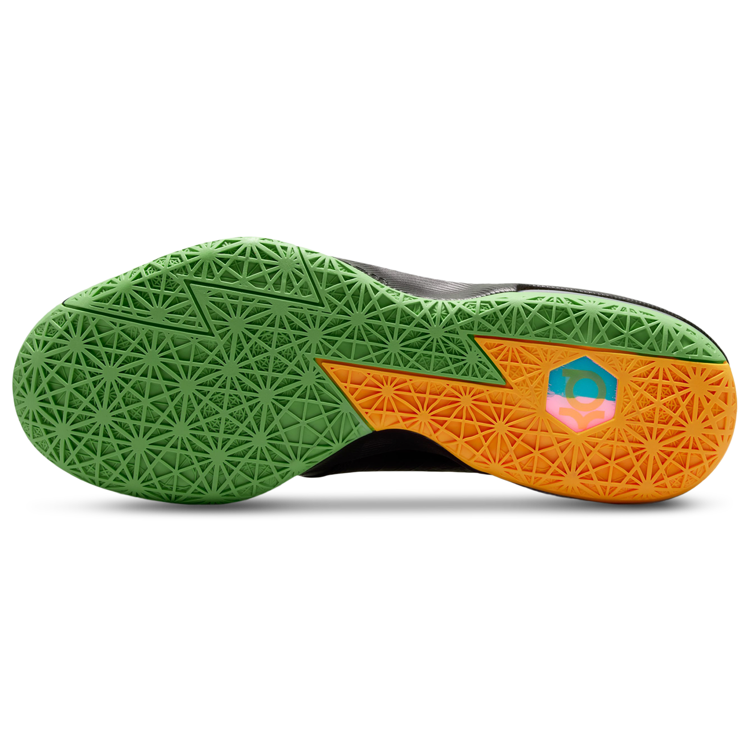 Nike KD VI - Men's - Black/Multi/Lucid Green