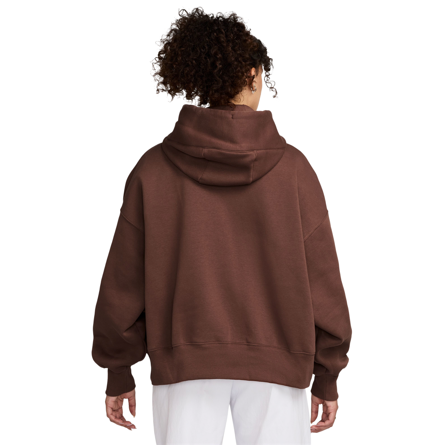 Nike PHNX Fleece OS Pullover Hoodie - Women's - Brown/Brown