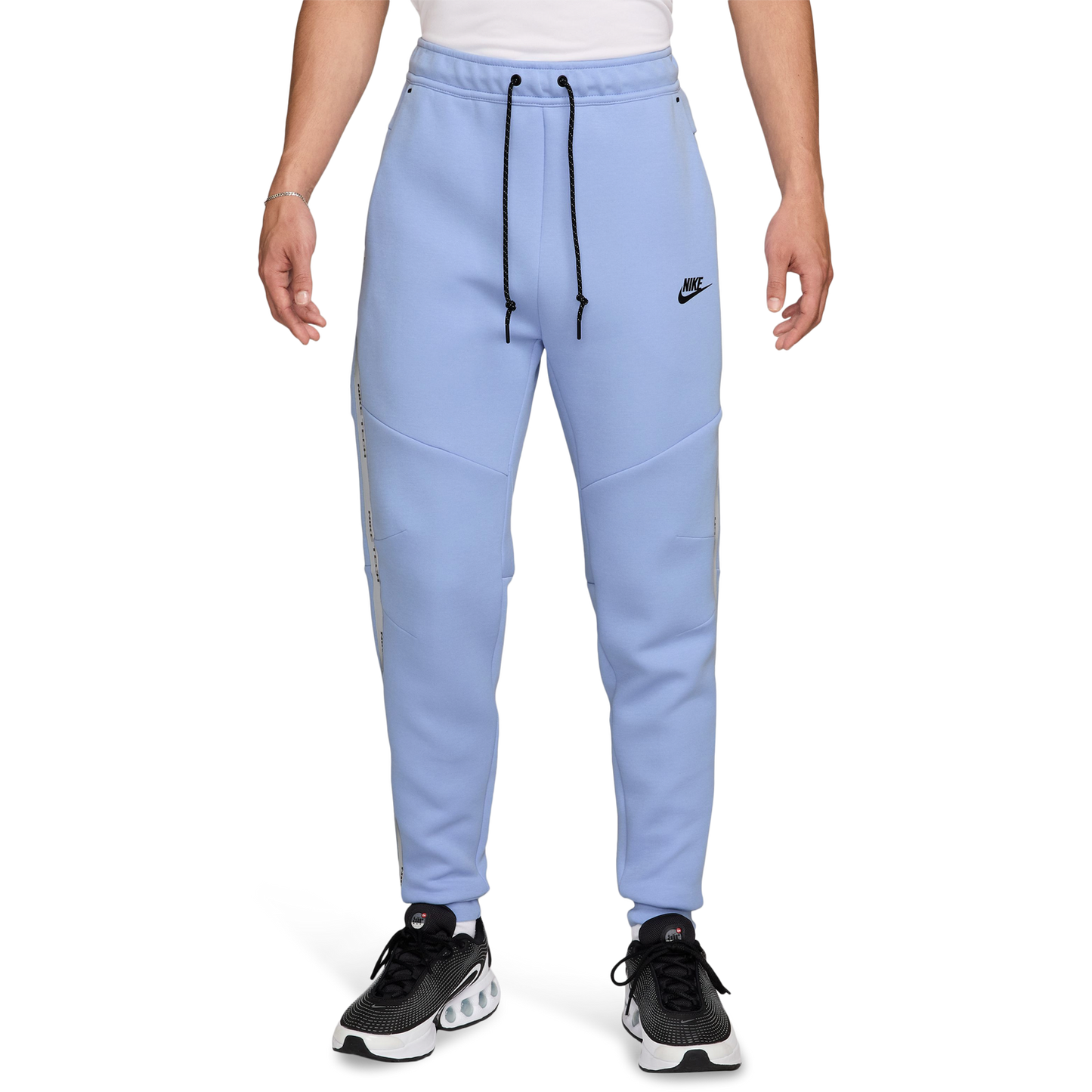Nike Tech Fleece Jogger Pants - Men's - Carolina/Black