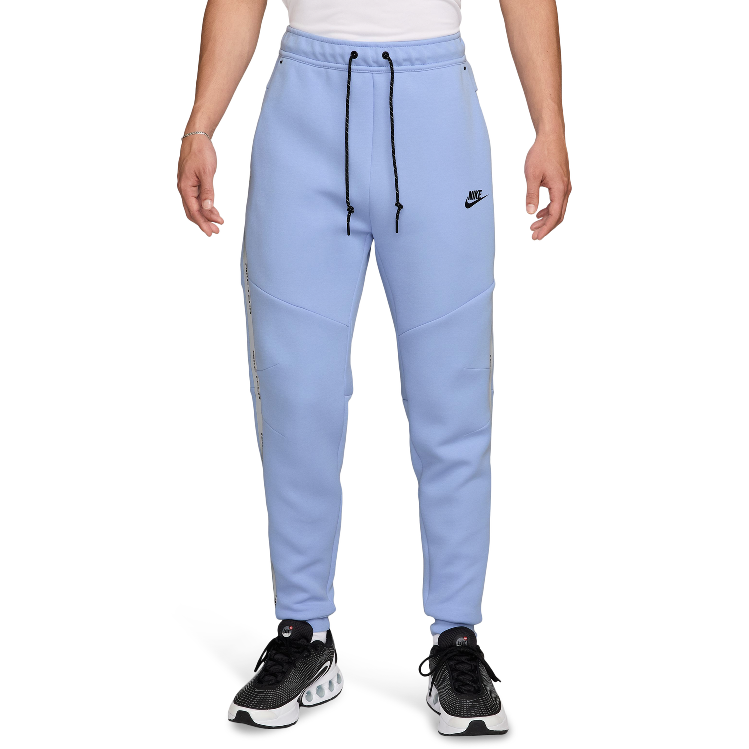 Nike Tech Fleece Jogger Pants - Men's - Carolina/Black