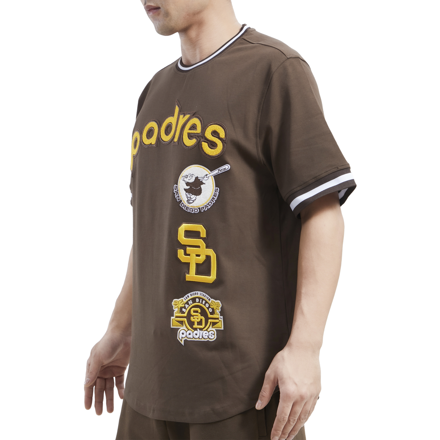 Pro Standard PADRES RETRO CLASSIC DK TEE - Men's - Brown