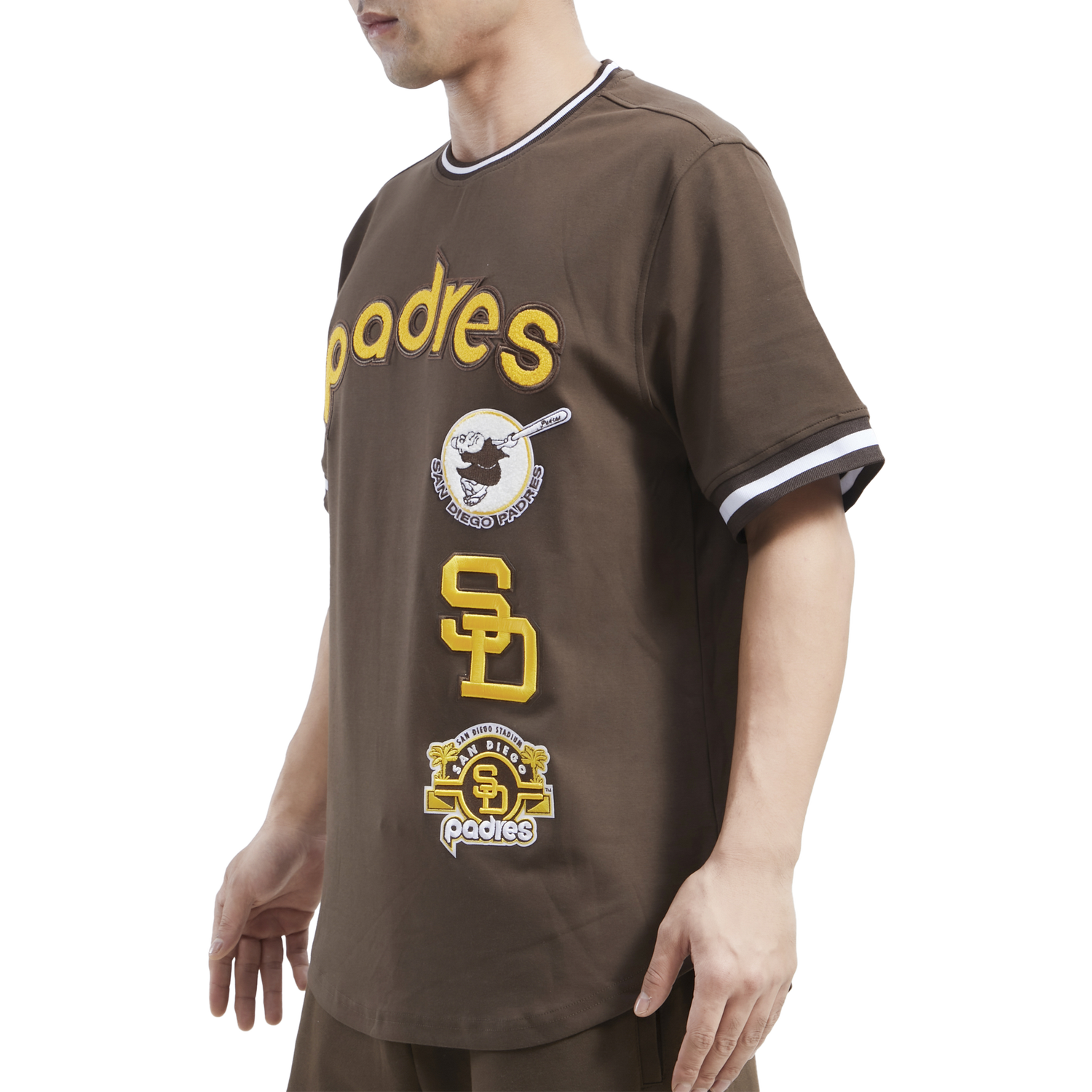 Pro Standard PADRES RETRO CLASSIC DK TEE - Men's - Brown