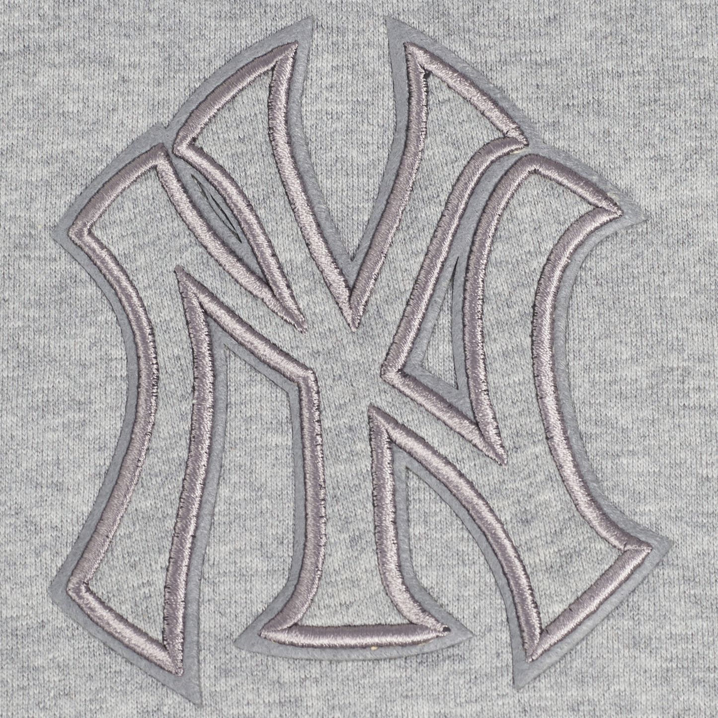 Pro Standard Yankees Pullover Hoodie - Men's - Dark Heather Gray