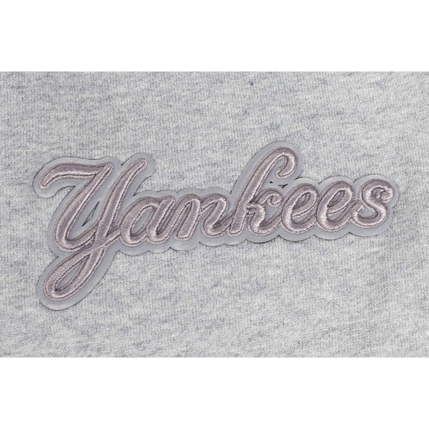 Pro Standard Yankees Pullover Hoodie - Men's - Dark Heather Gray