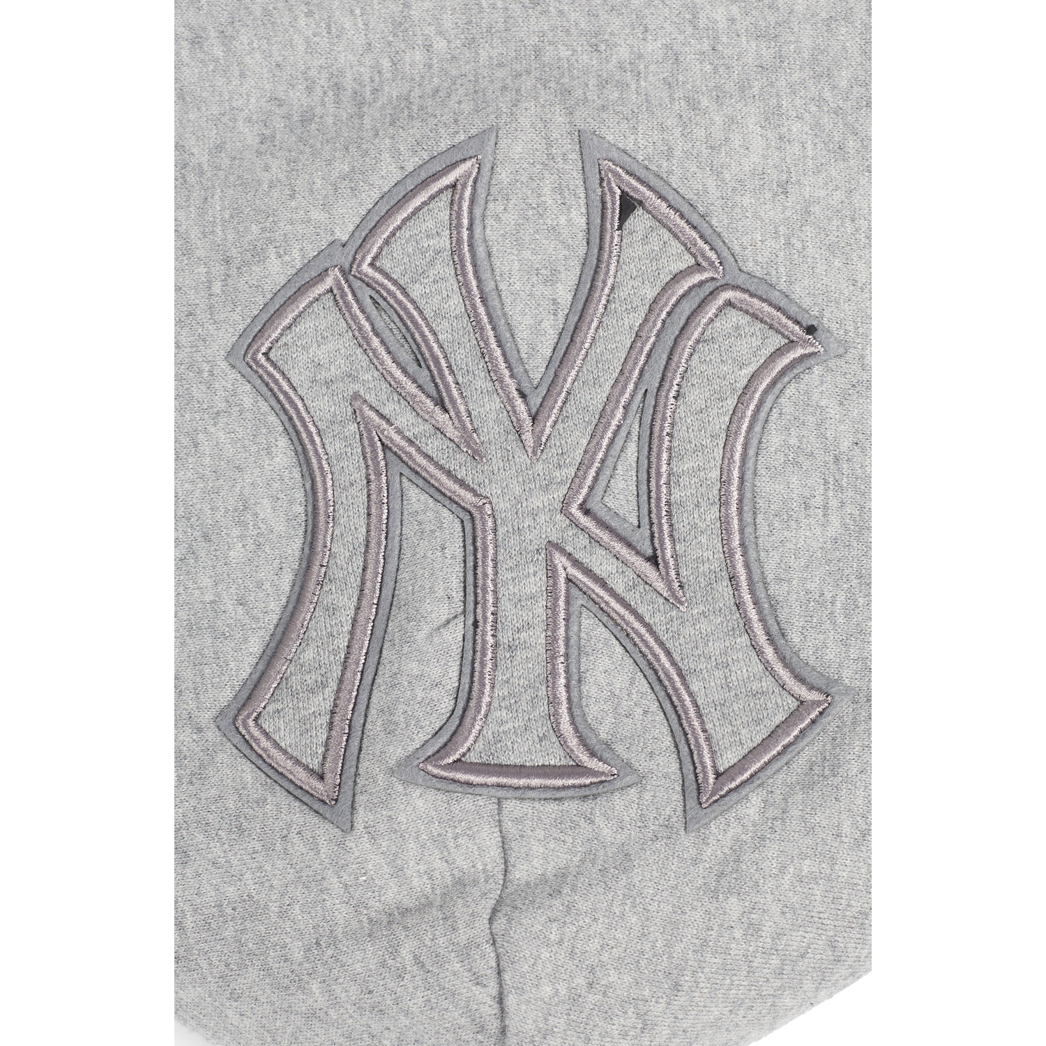 Pro Standard Yankees Pullover Hoodie - Men's - Dark Heather Gray