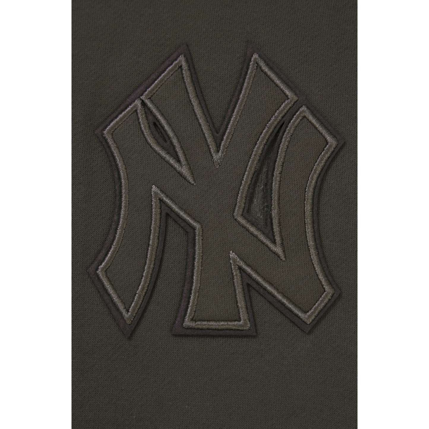 Pro Standard Yankees Pullover Hoodie - Men's - Dark Taupe