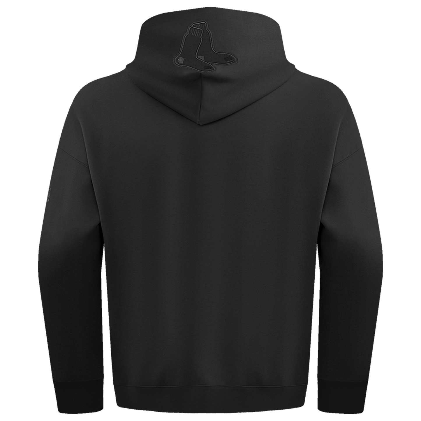 Pro Standard RED SOX NEUTRAL DROP SHOULDER FLC PO HOODIE - Men's - Black