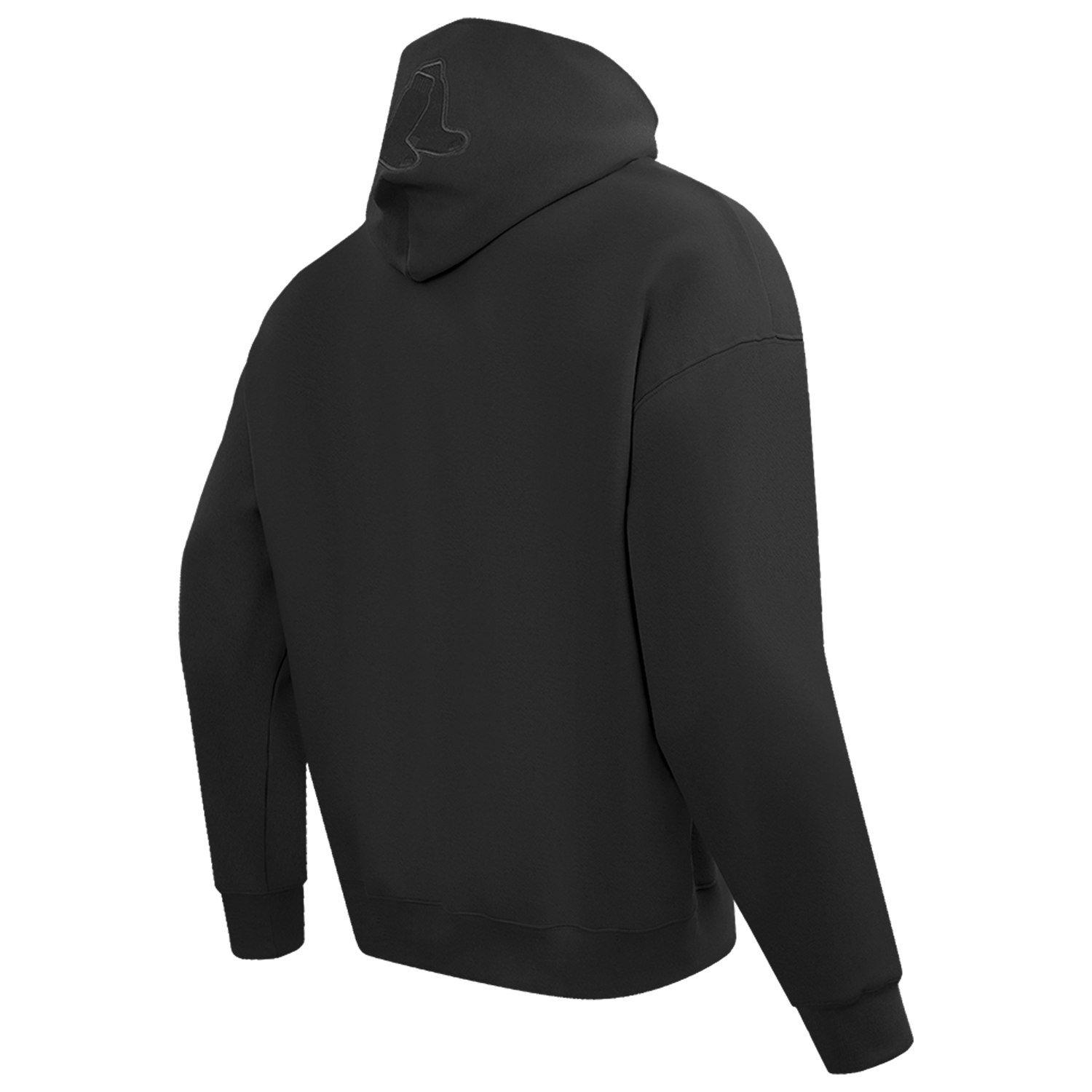 Pro Standard RED SOX NEUTRAL DROP SHOULDER FLC PO HOODIE - Men's - Black