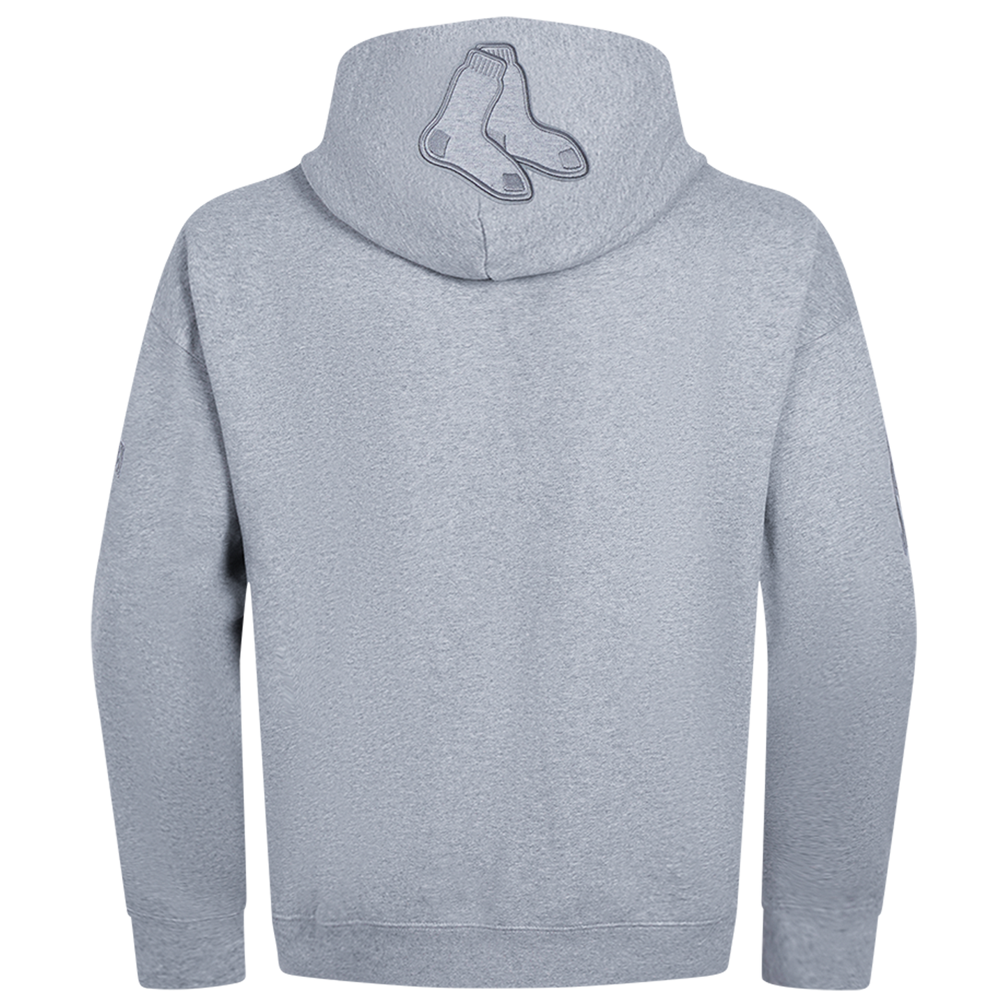 Pro Standard RED SOX NEUTRAL DROP SHOULDER FLC PO HOODIE - Men's - Dark Heather Gray