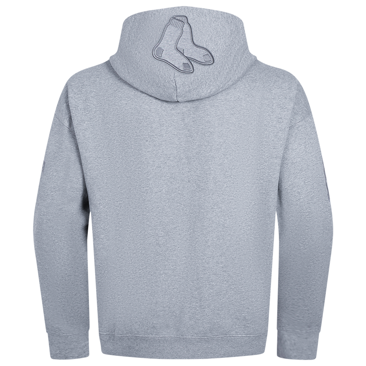 Pro Standard RED SOX NEUTRAL DROP SHOULDER FLC PO HOODIE - Men's - Dark Heather Gray