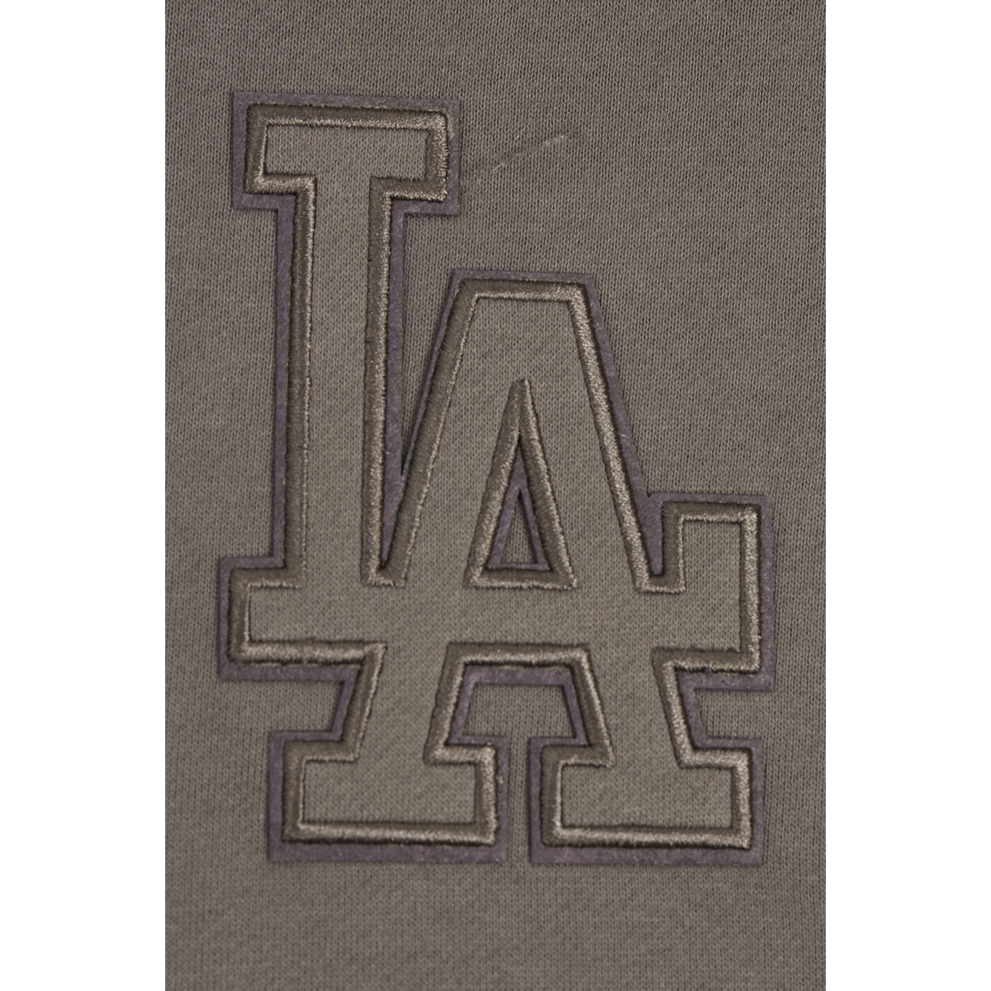 Pro Standard Dodgers Pullover Hoodie - Men's - Dark Taupe