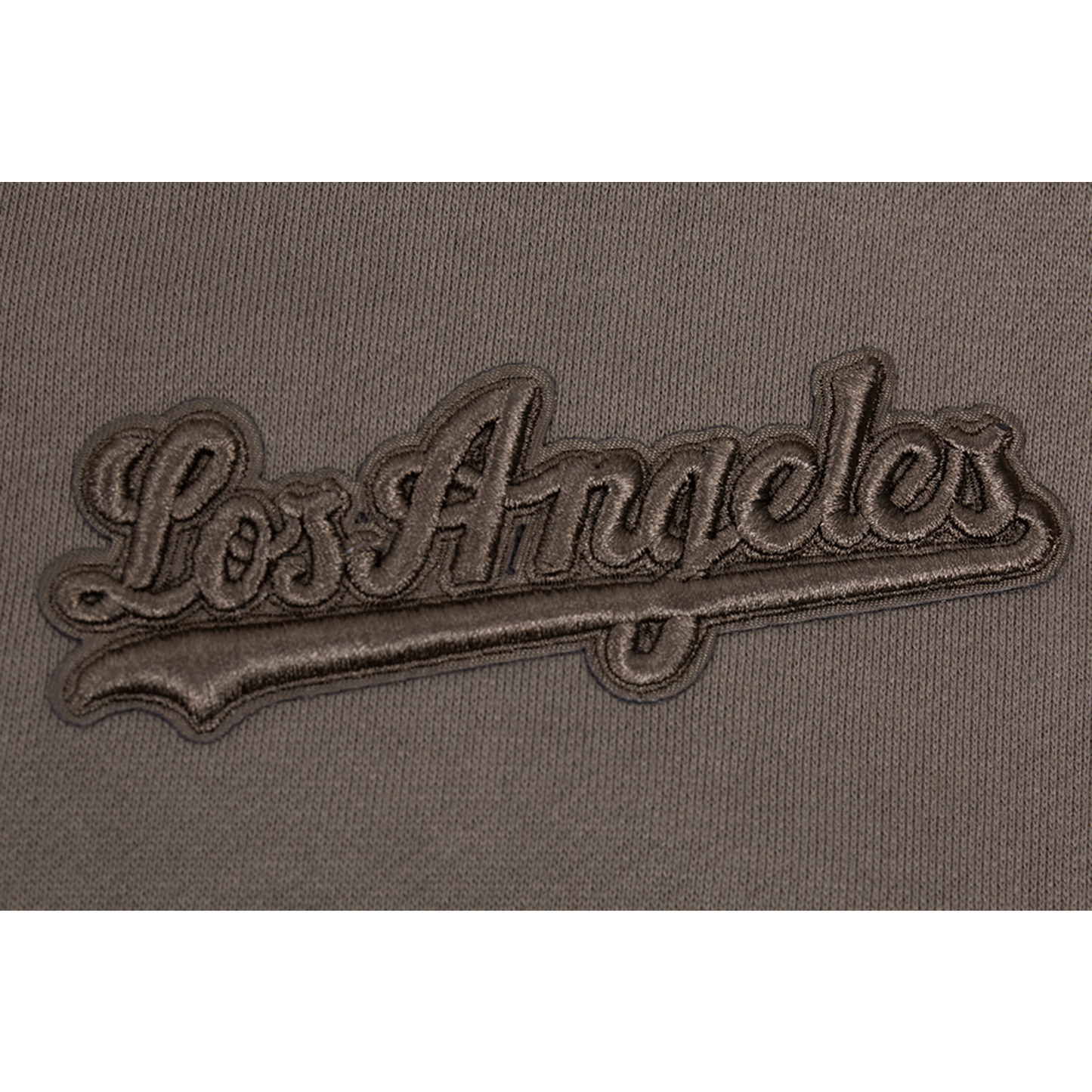 Pro Standard Dodgers Pullover Hoodie - Men's - Dark Taupe