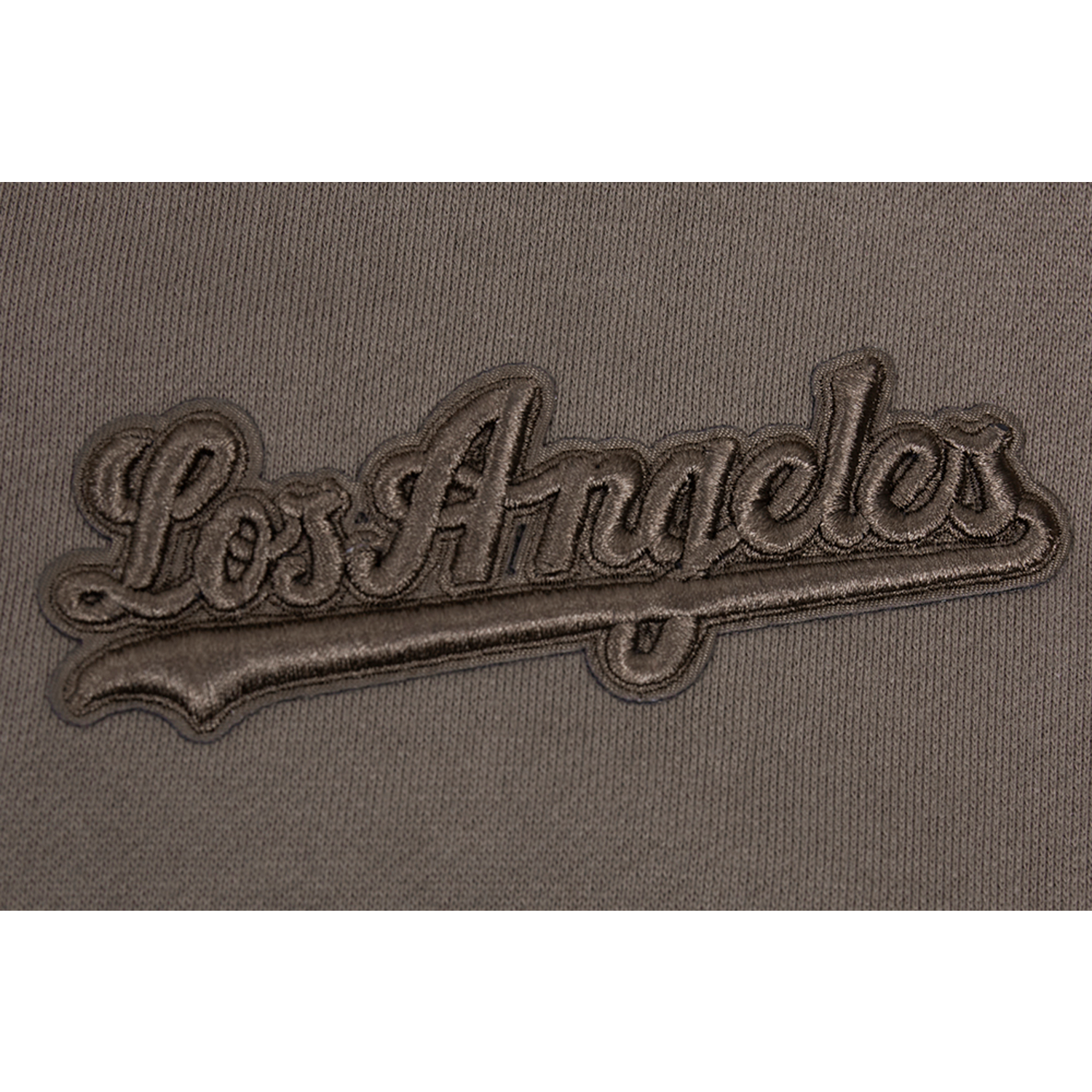 Pro Standard Dodgers Pullover Hoodie - Men's - Dark Taupe