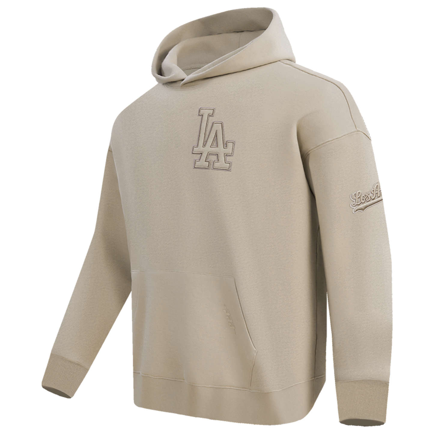 Pro Standard Dodgers Pullover Hoodie - Men's - Taupe