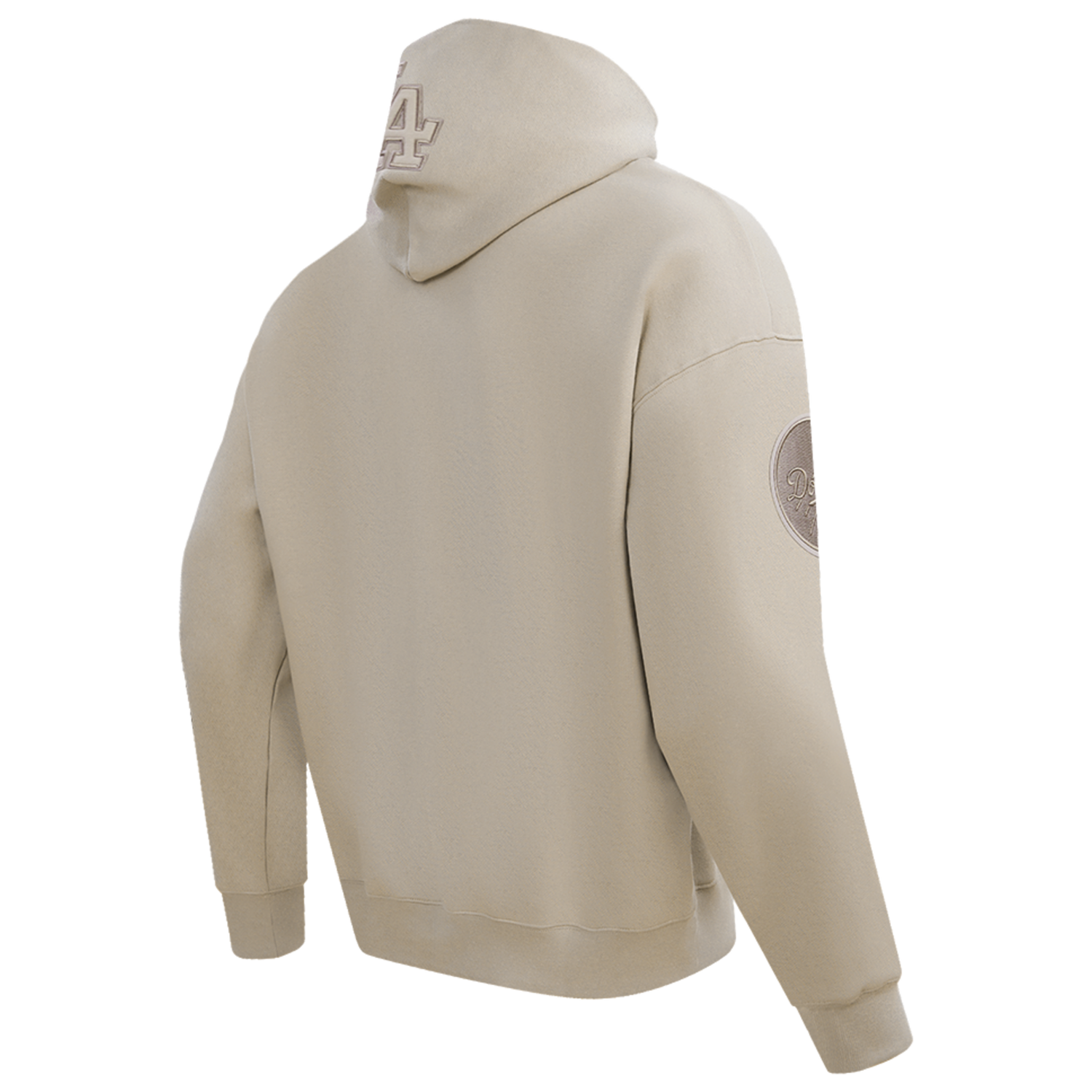 Pro Standard Dodgers Pullover Hoodie - Men's - Taupe